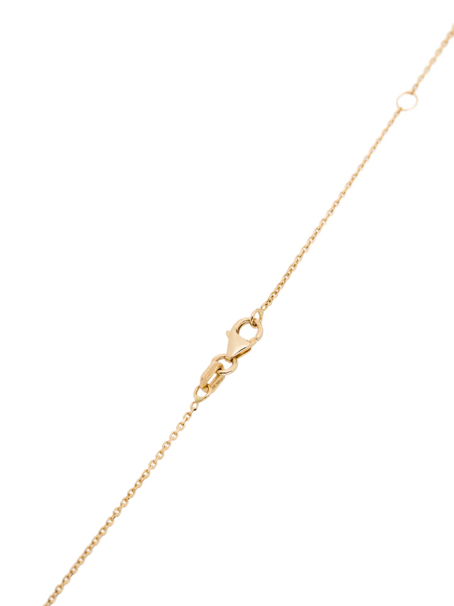 18kt gold Ivy diamond necklace
