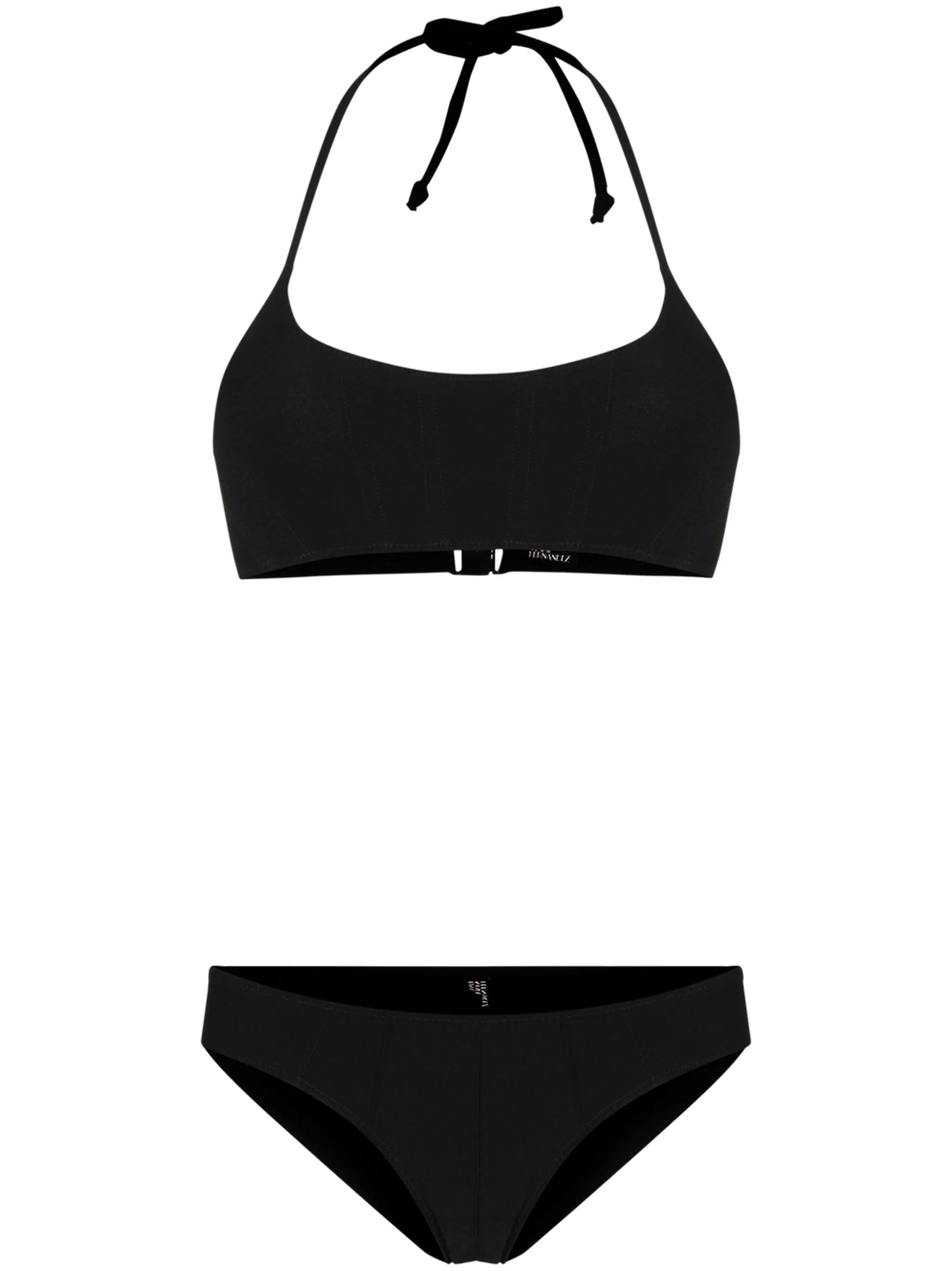 halterneck bikini set
