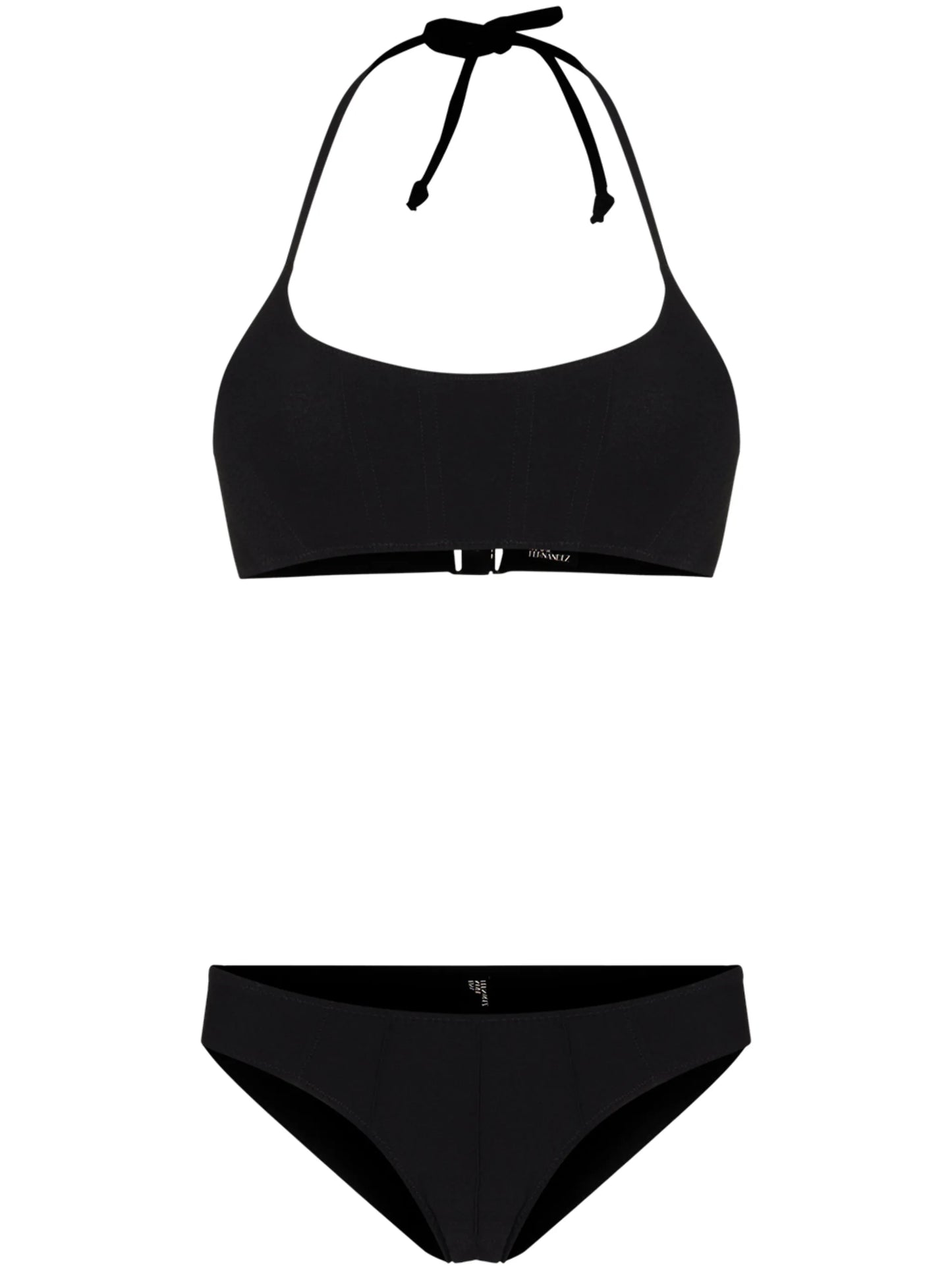 halterneck bikini set