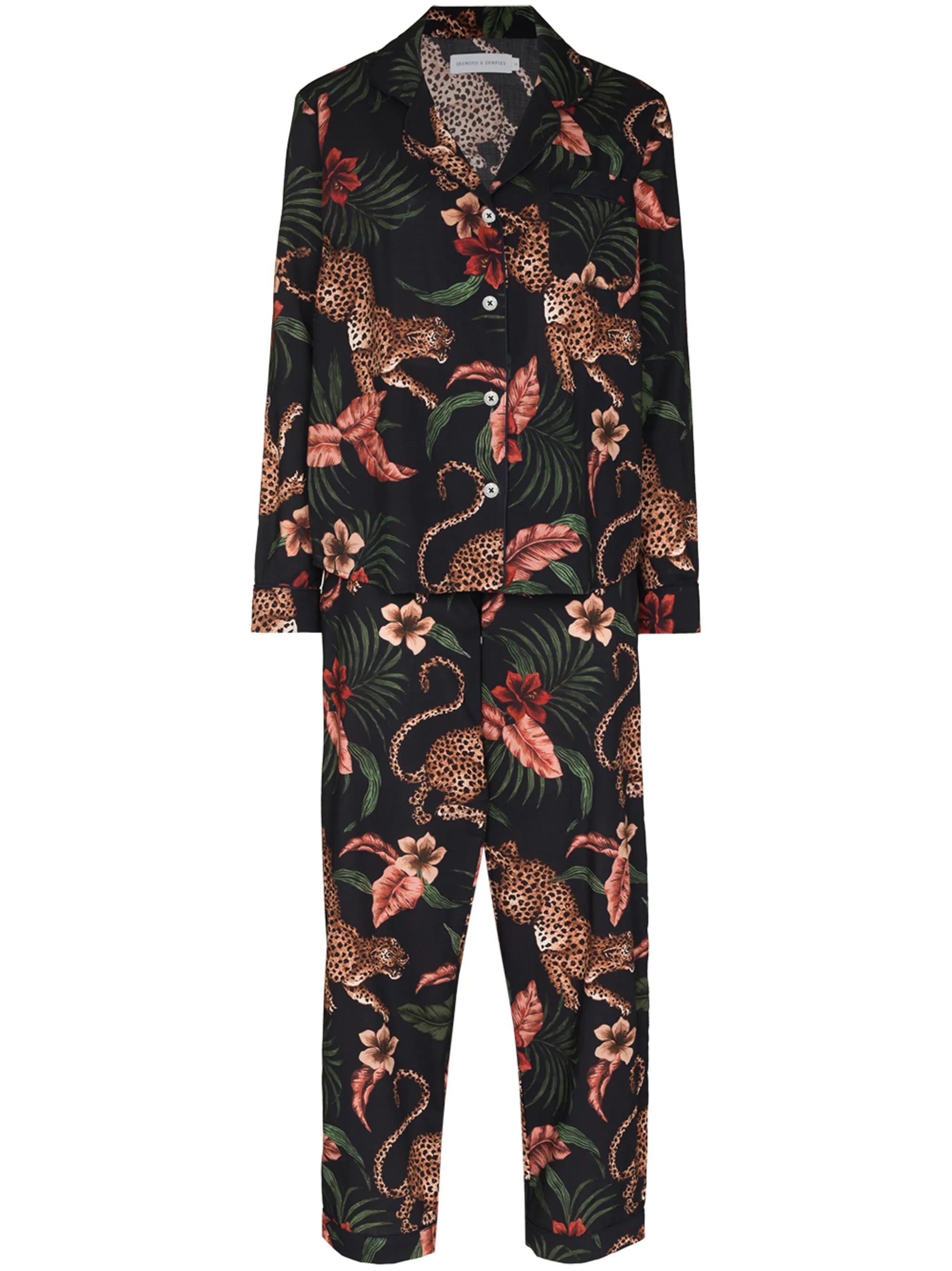 Soleia printed pyjama set