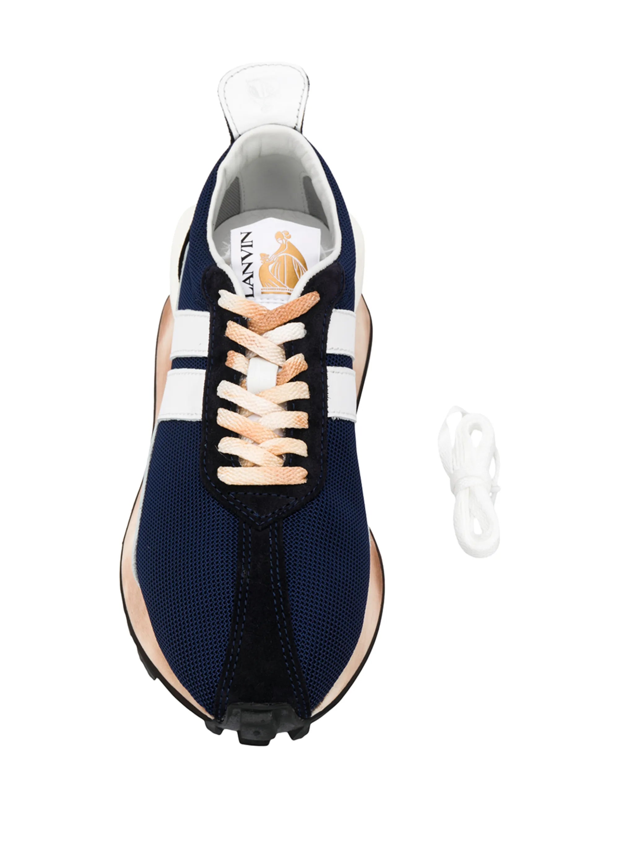 Bumper panelled sneakers