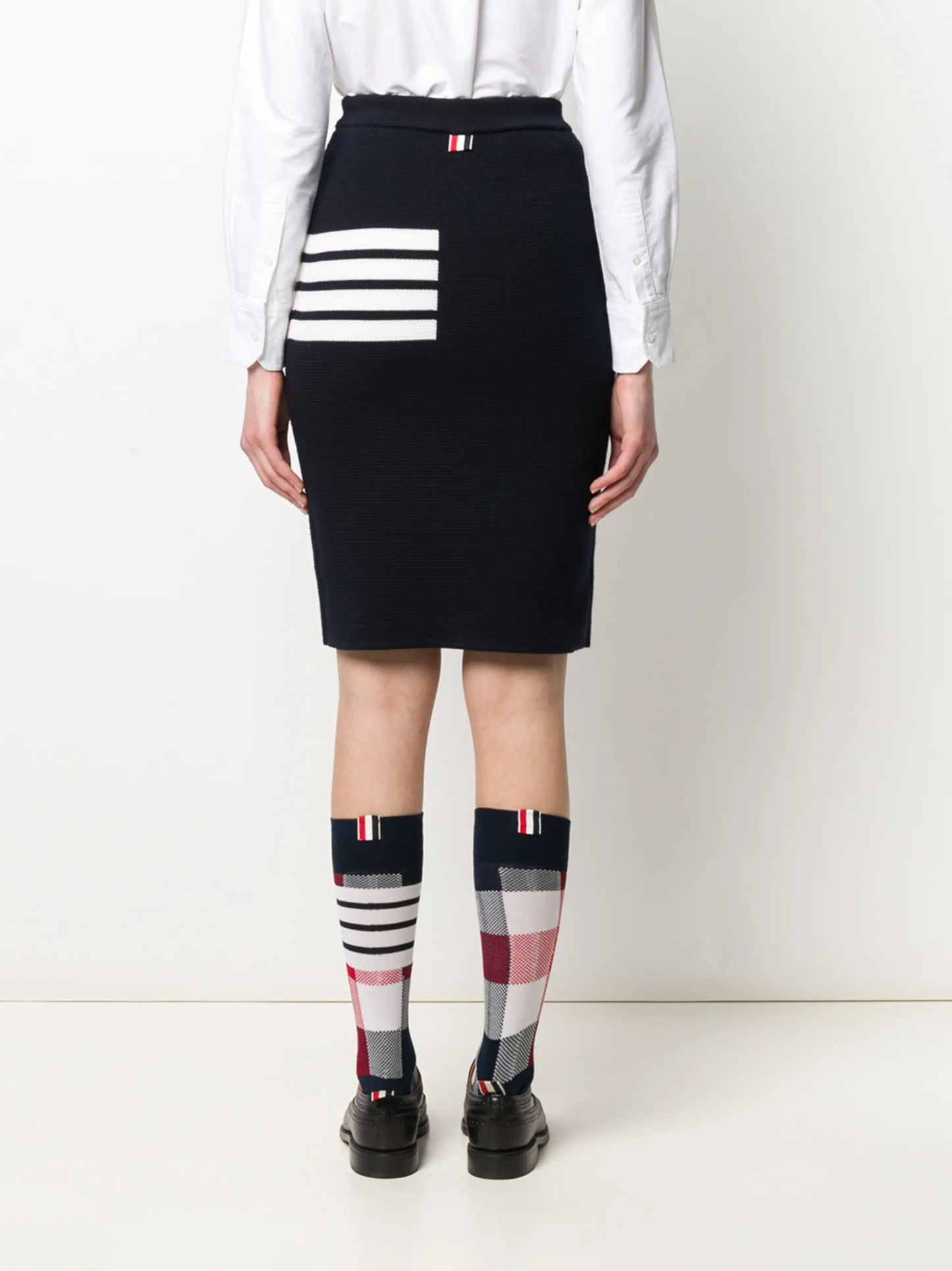 4-Bar knee-length skirt