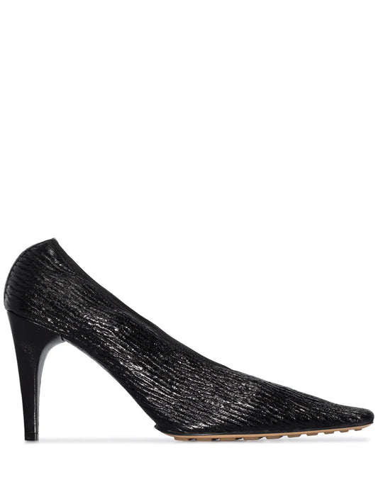 90mm leather pumps