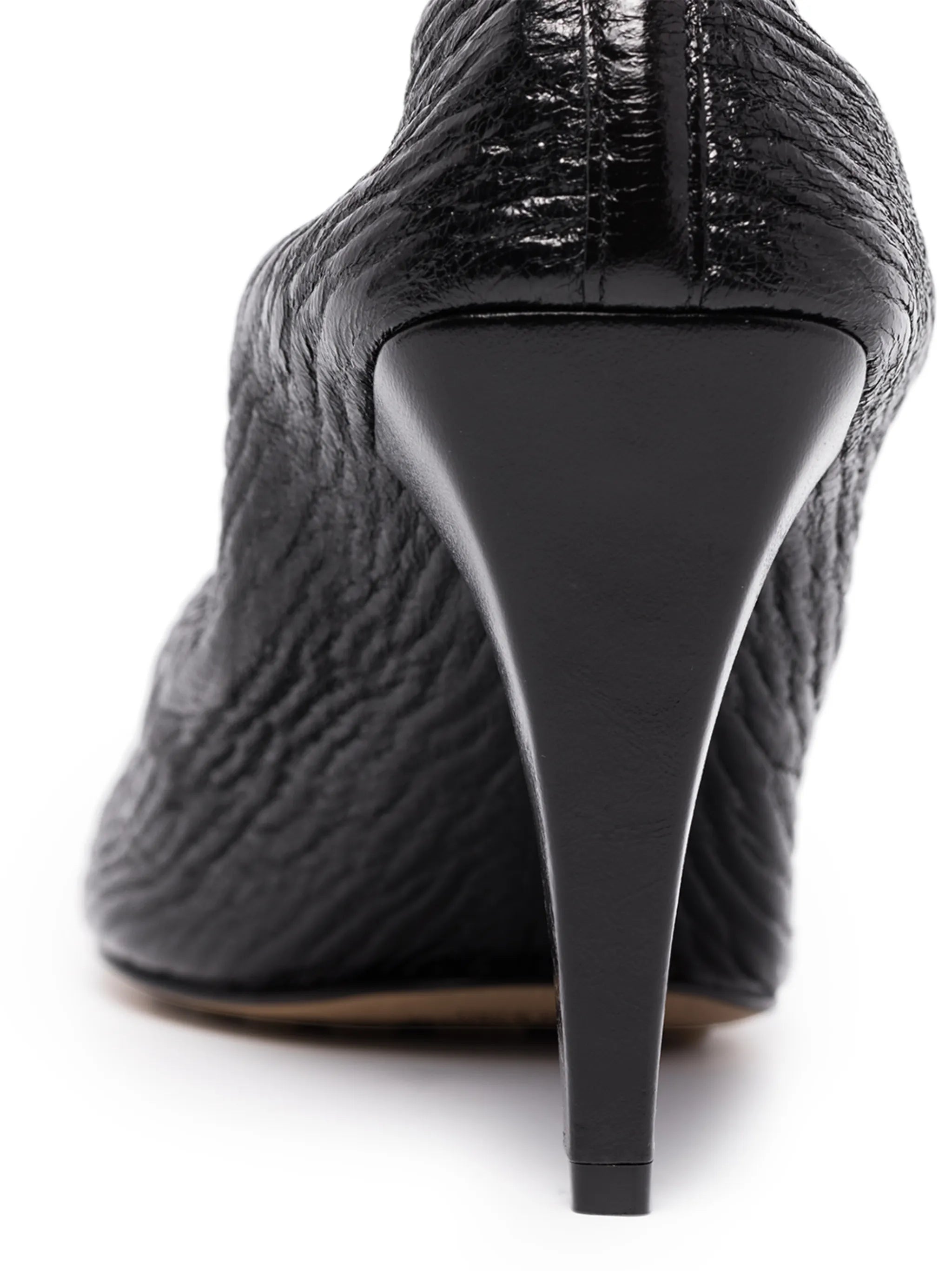 90mm leather pumps