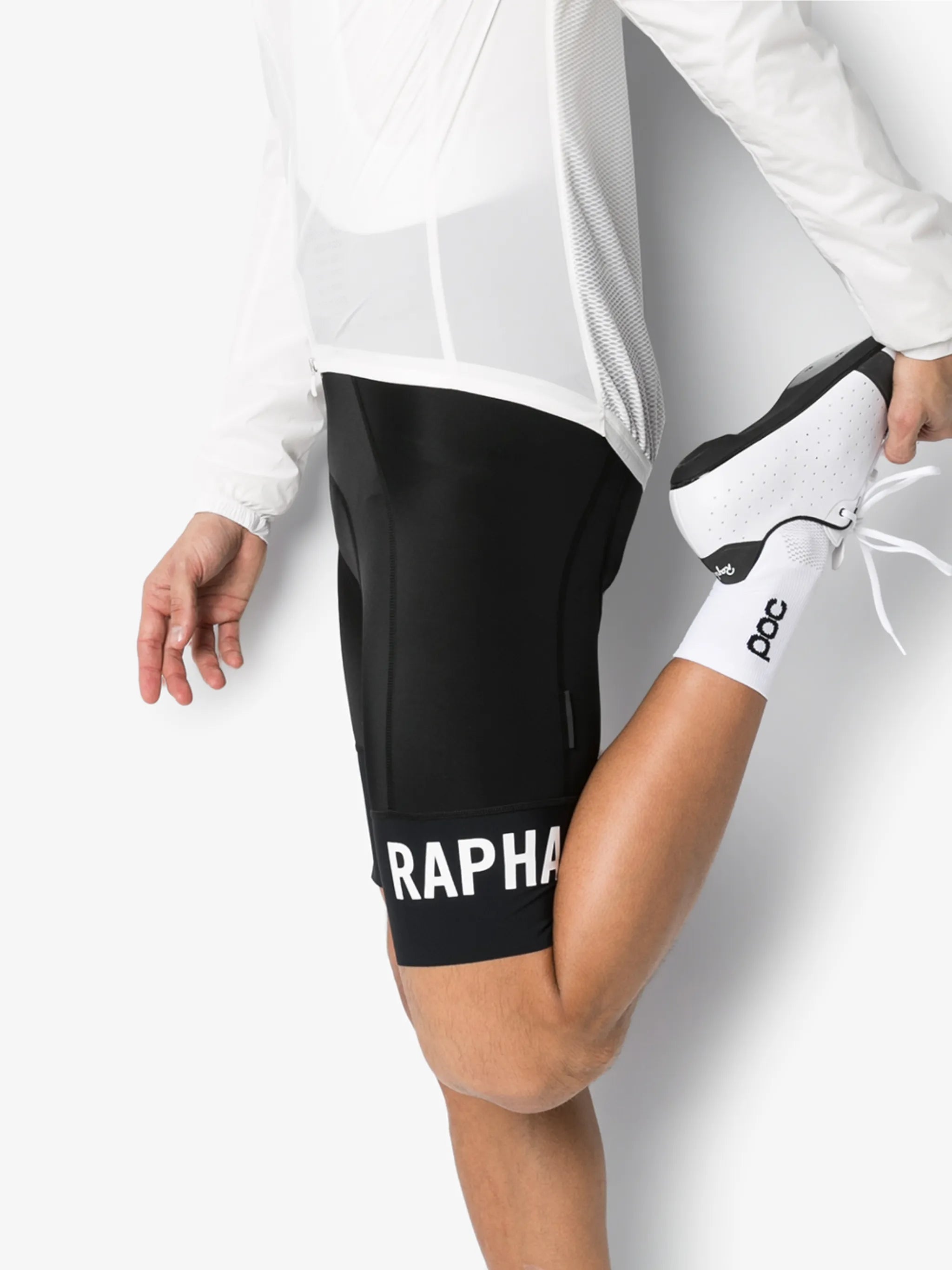 logo print high shorts