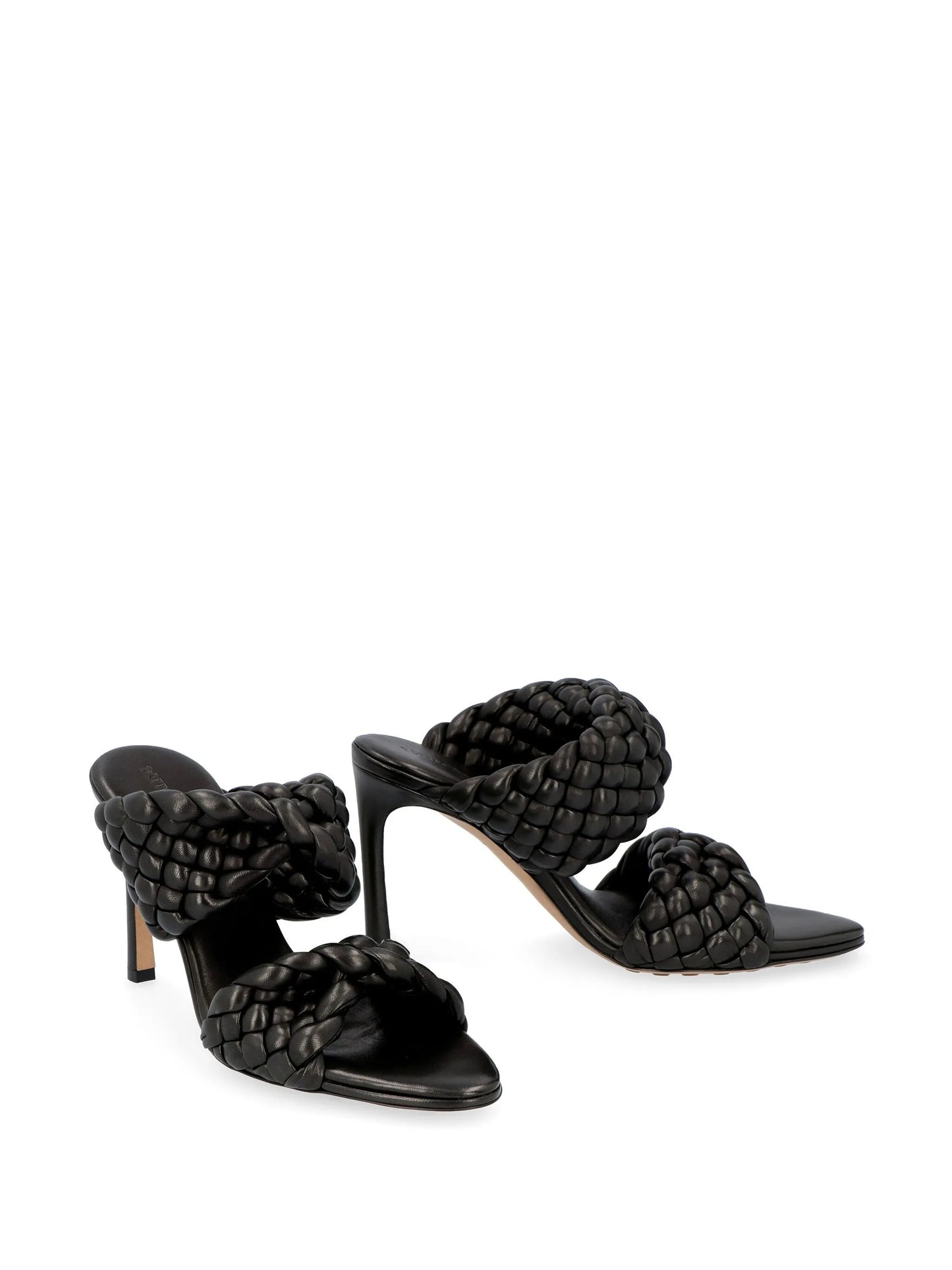 BV Curve 100mm leather sandals