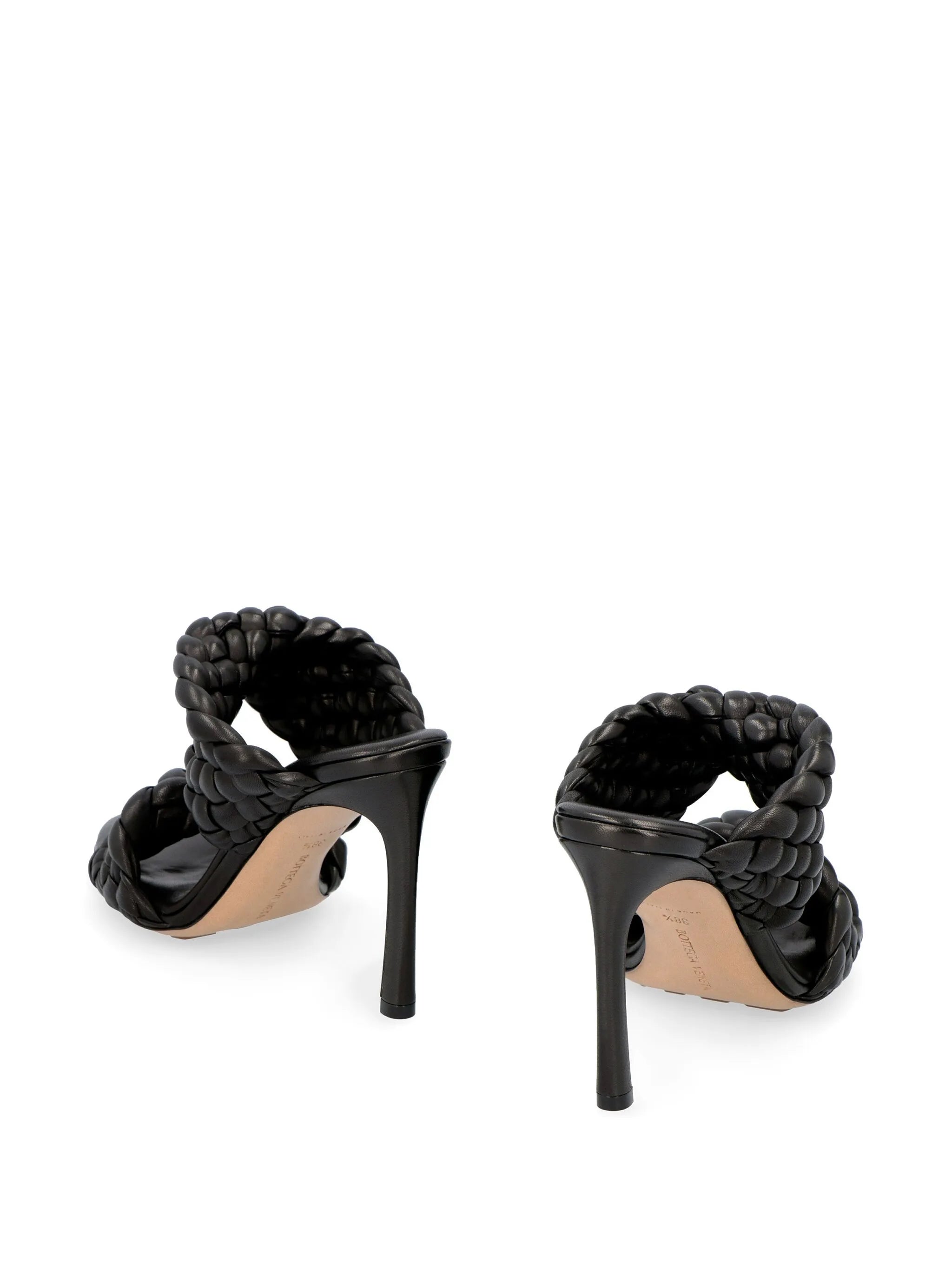 BV Curve 100mm leather sandals
