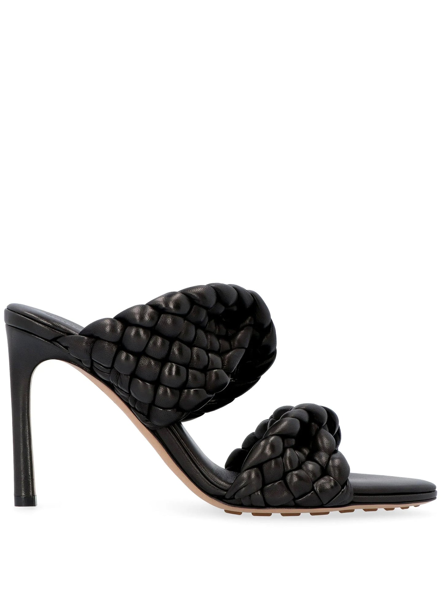 BV Curve 100mm leather sandals