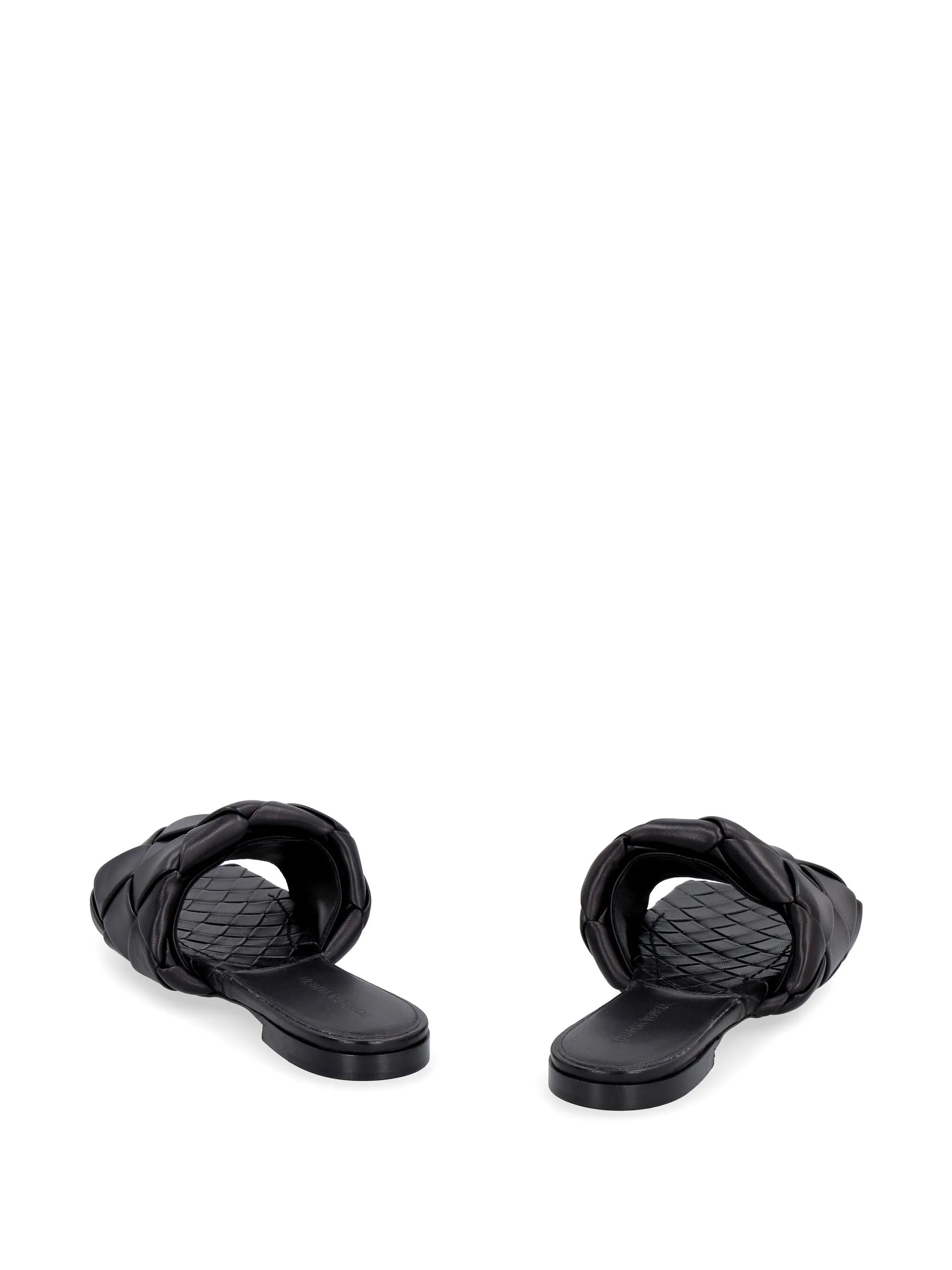 flat woven sandals