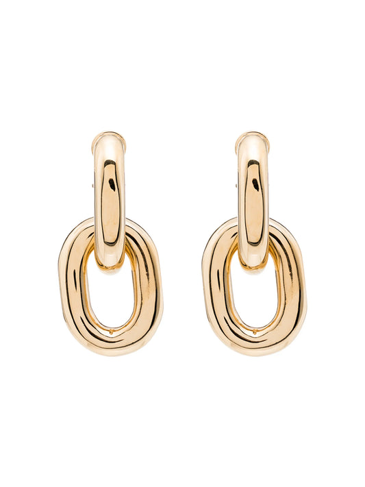 chain link earrings