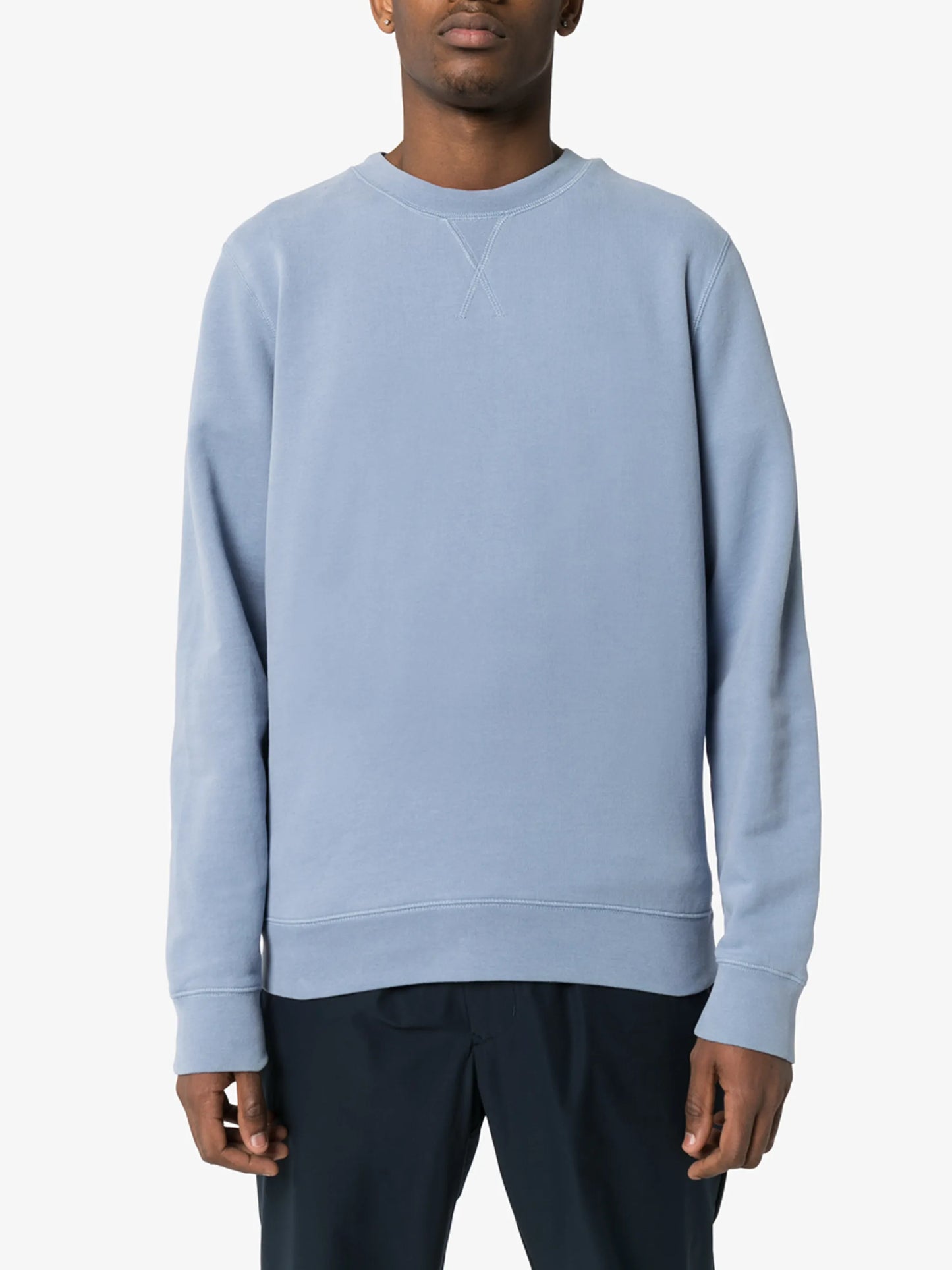 loopback long-sleeve sweatshirt