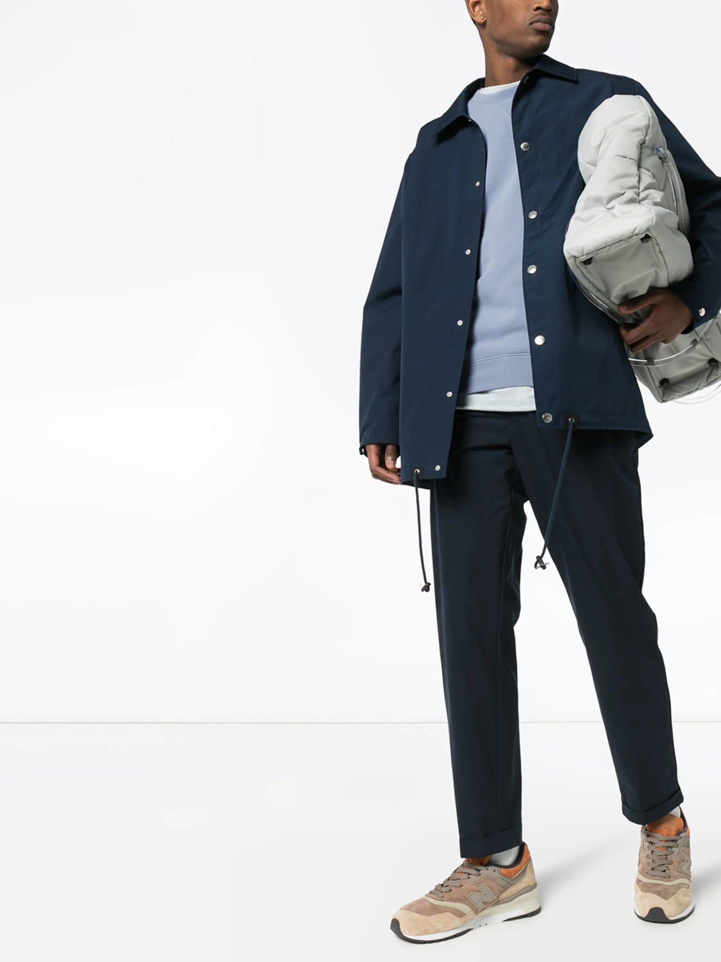 loopback long-sleeve sweatshirt