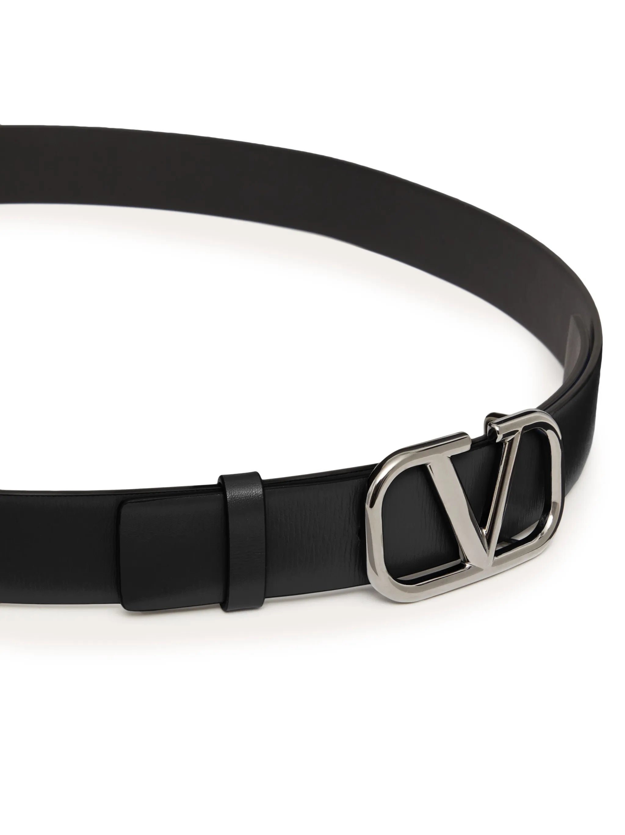 30mm VLogo Signature leather belt