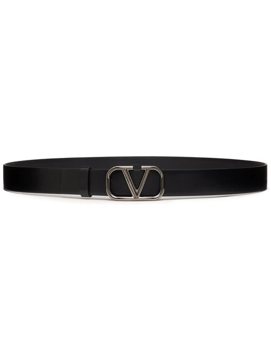 30mm VLogo Signature leather belt
