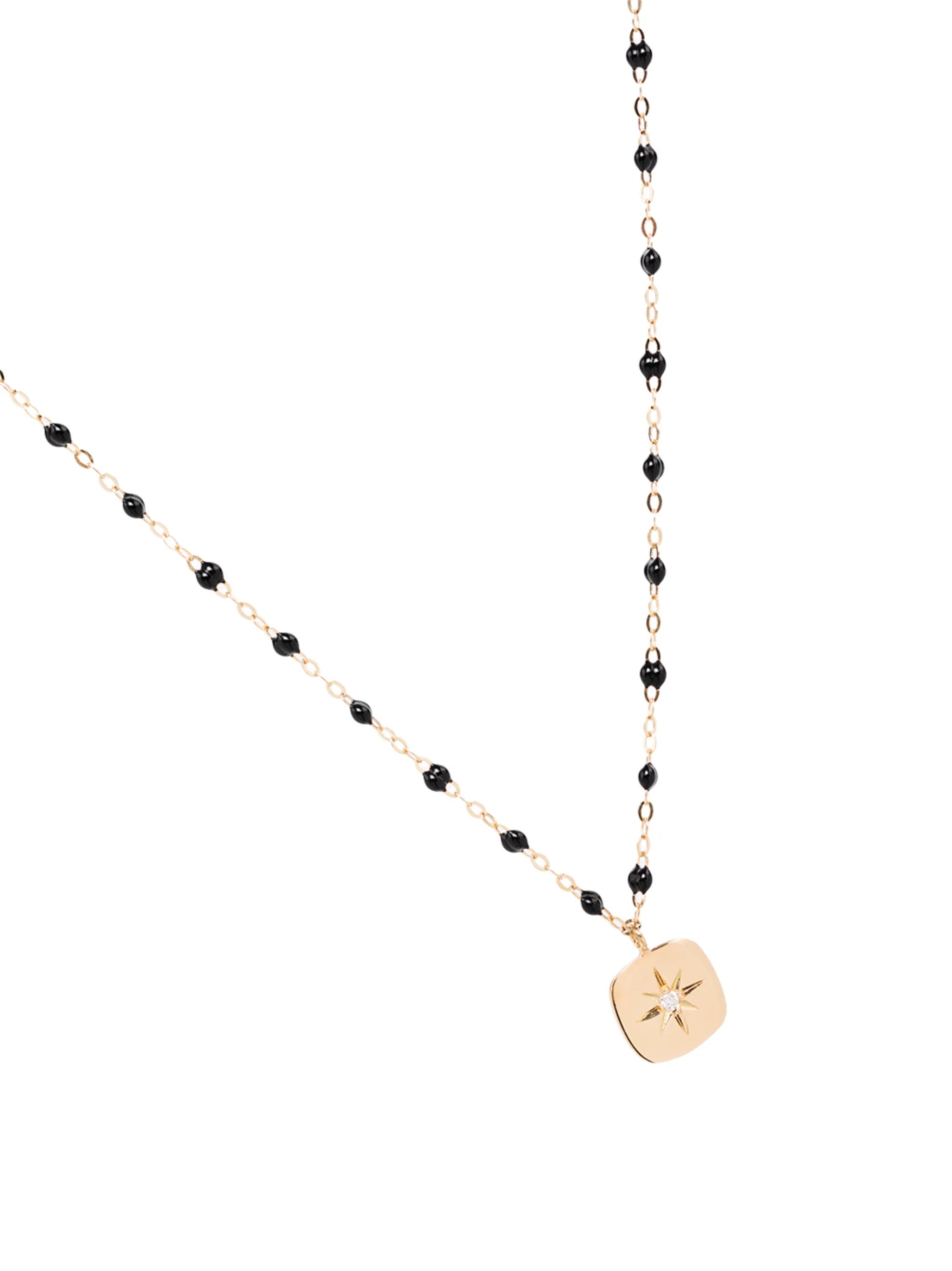 Miss Gigi 18kt yellow gold diamond necklace