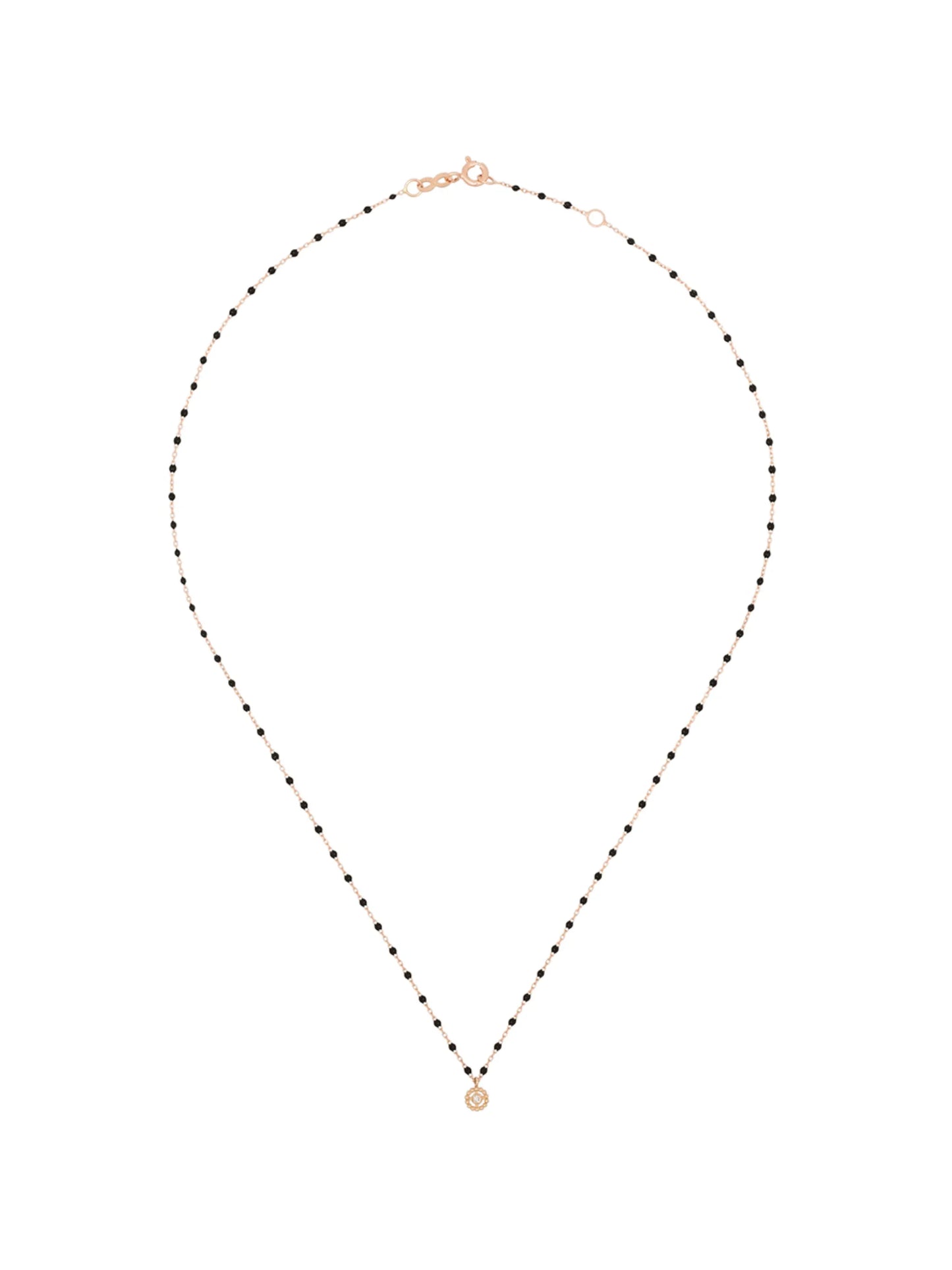 Lucky 18kt rose gold necklace