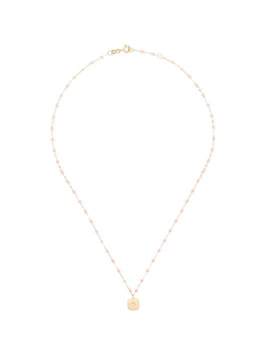 18kt gold Miss Gigi diamond beaded necklace