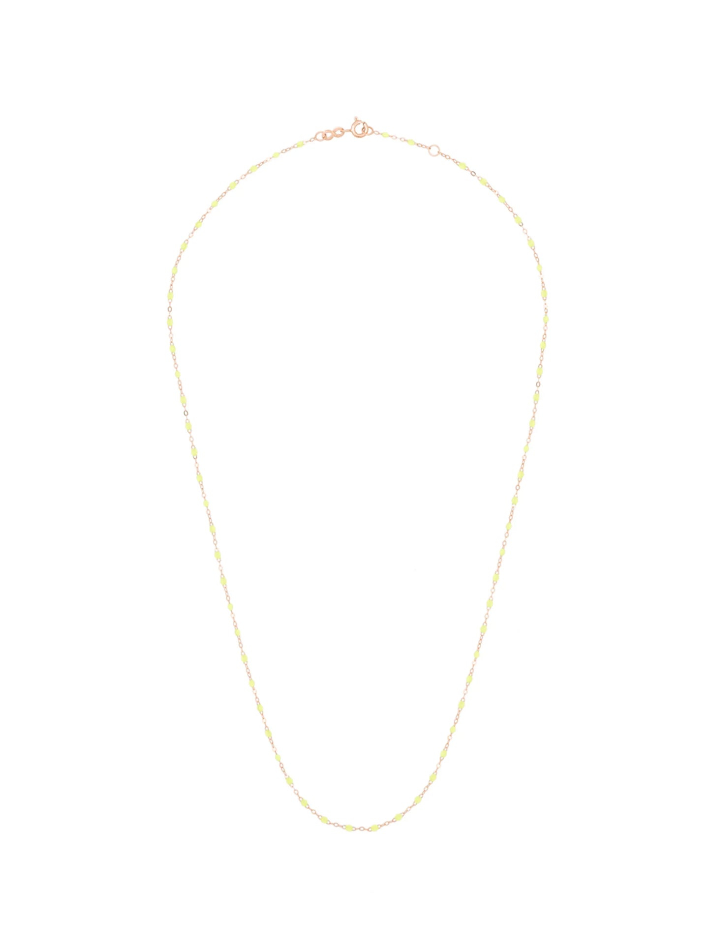 18kt rose gold necklace