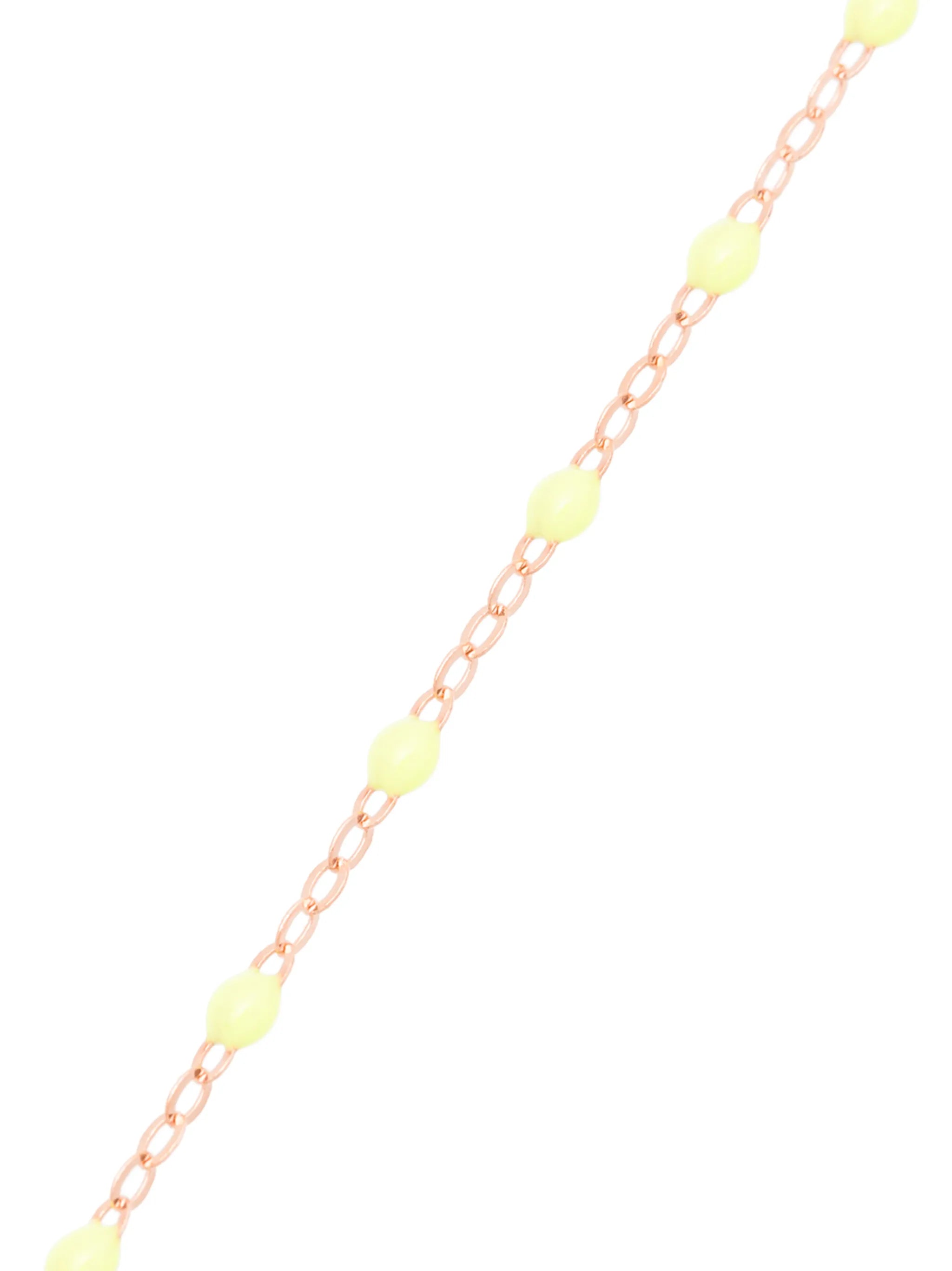 18kt rose gold necklace