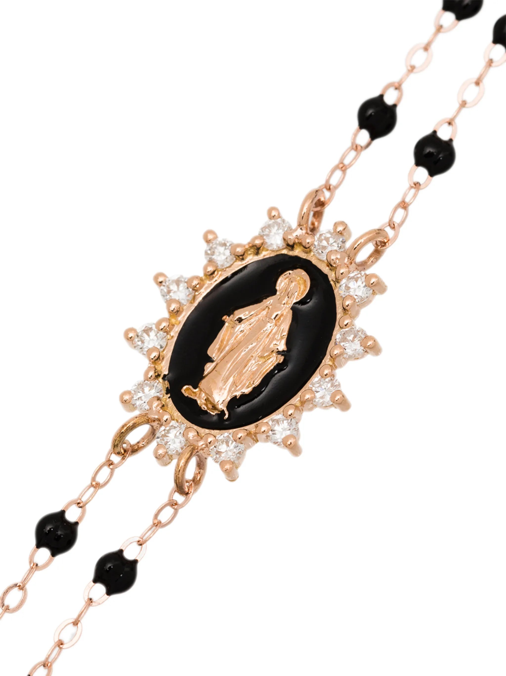 18kt gold Madonna bracelet
