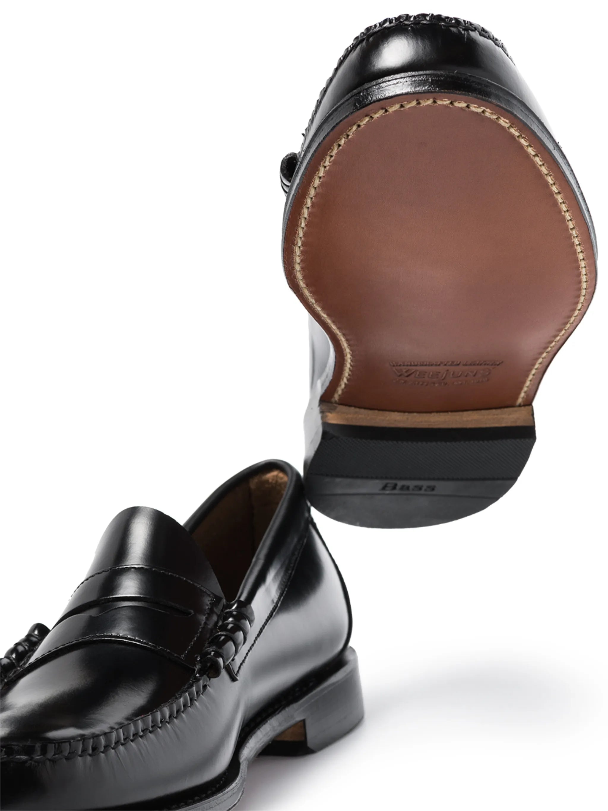 Weejuns Larson Penny loafers in black leather