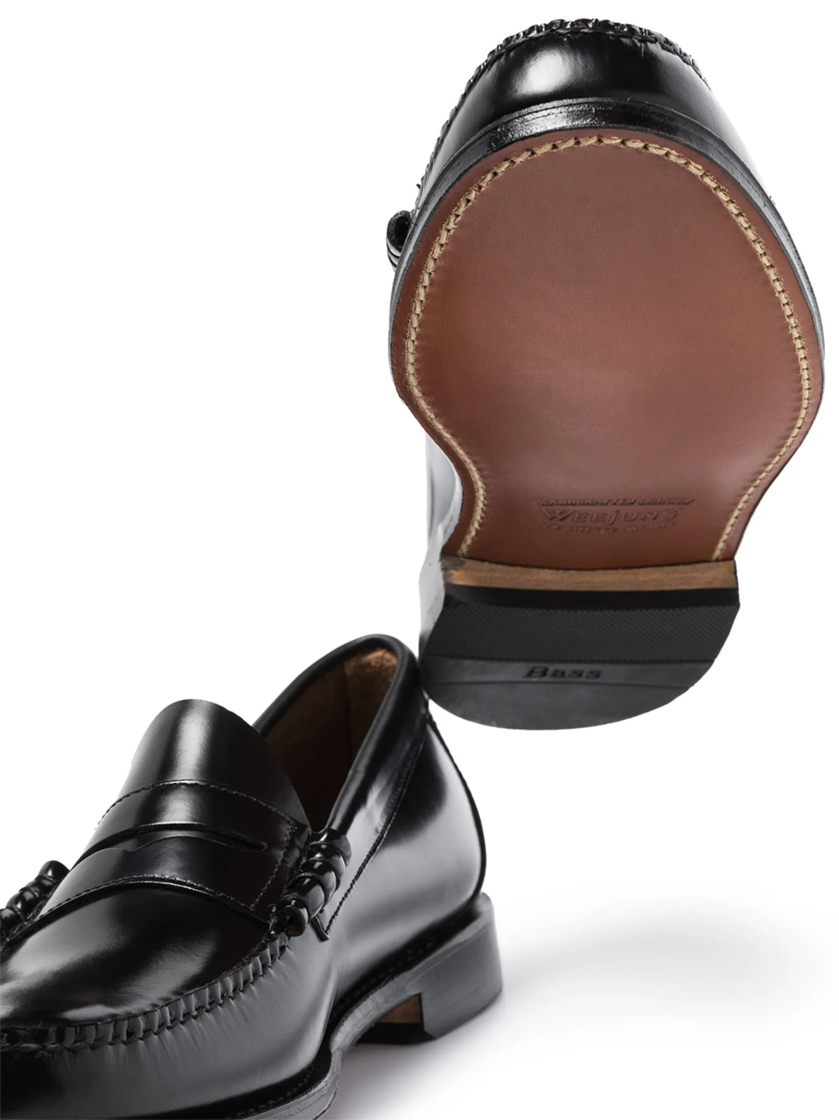 Weejuns Larson Penny loafers in black leather