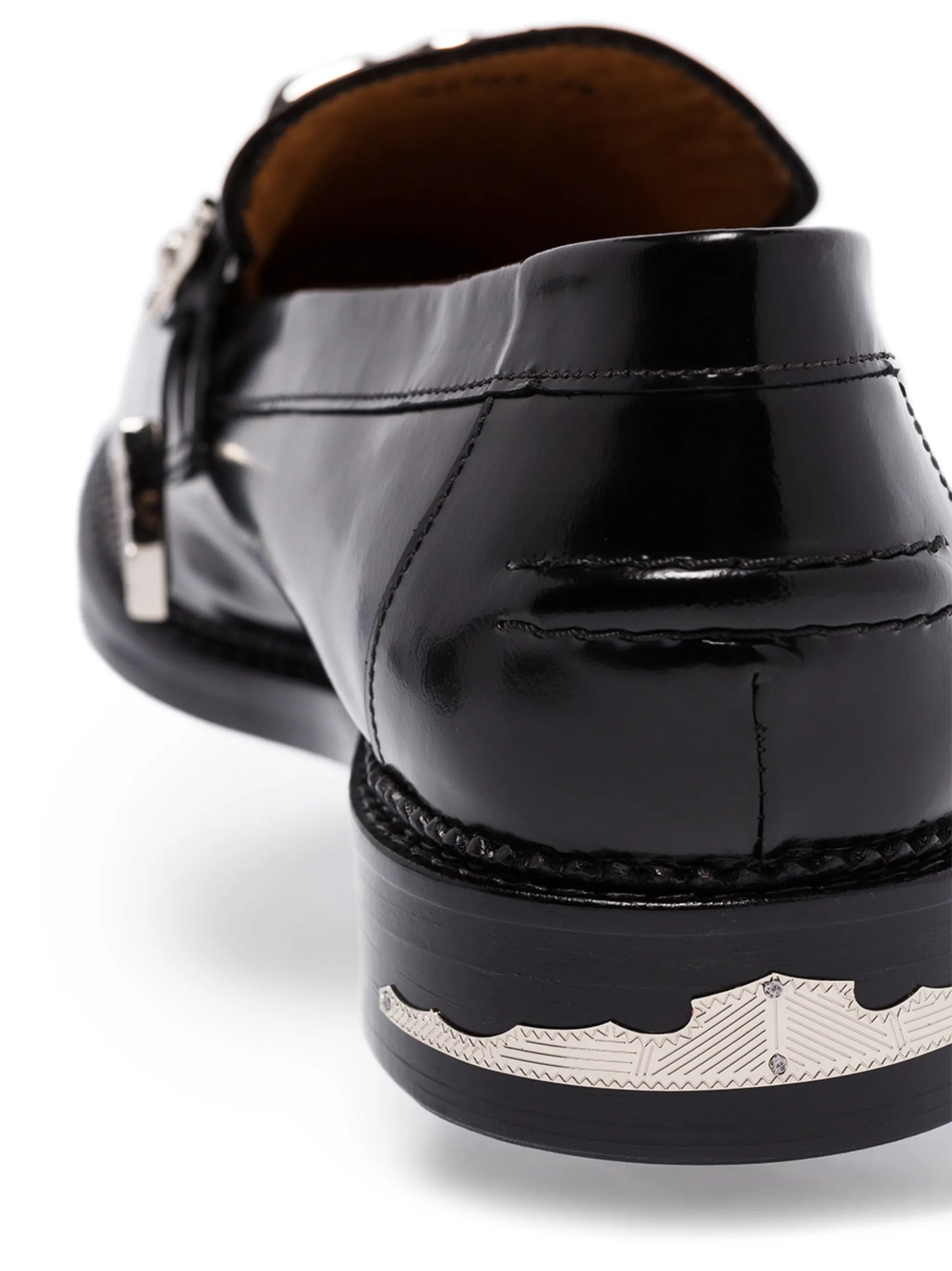buckled strap loafers