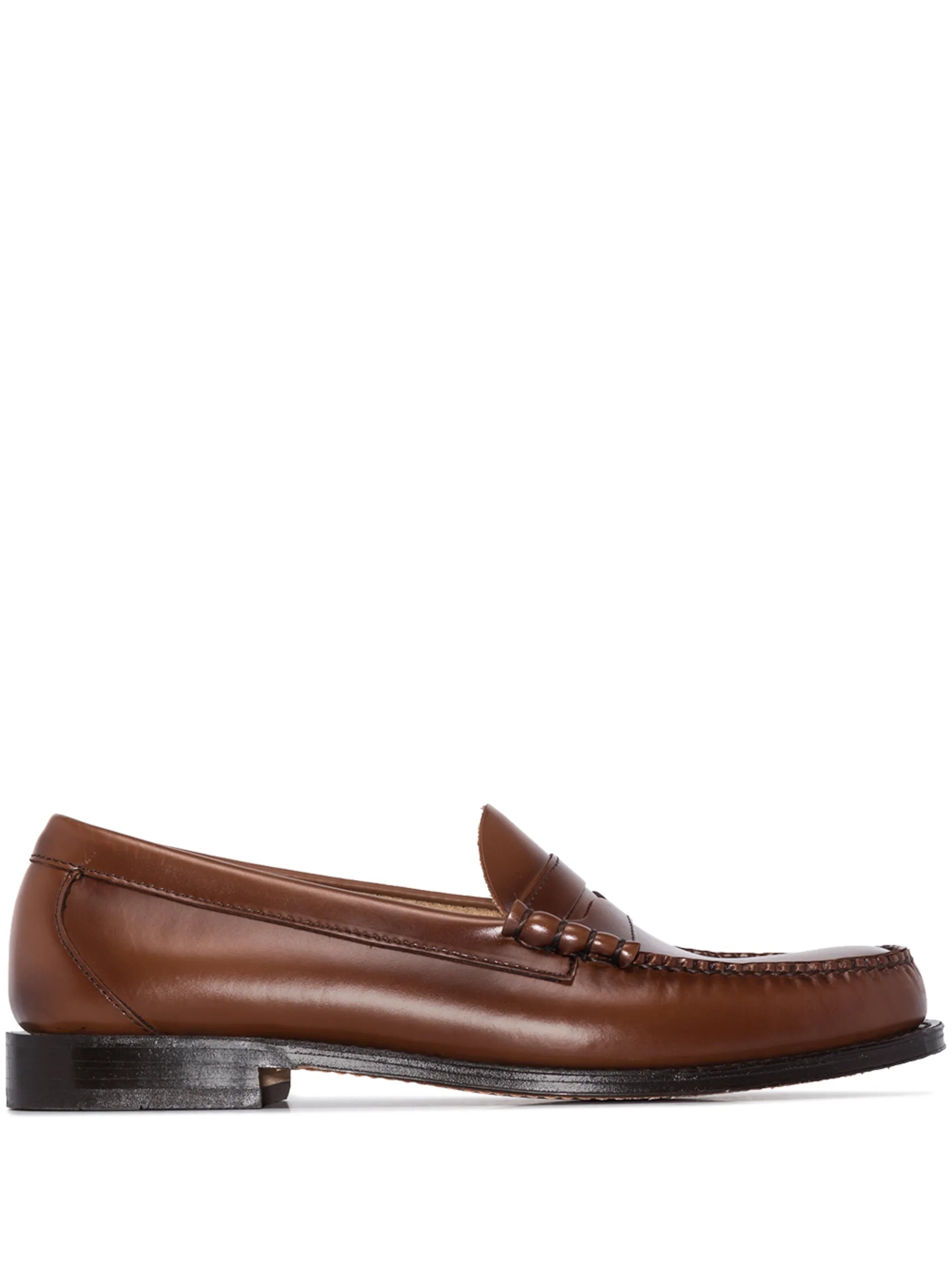 Weejuns Larson Penny loafers in brown leather