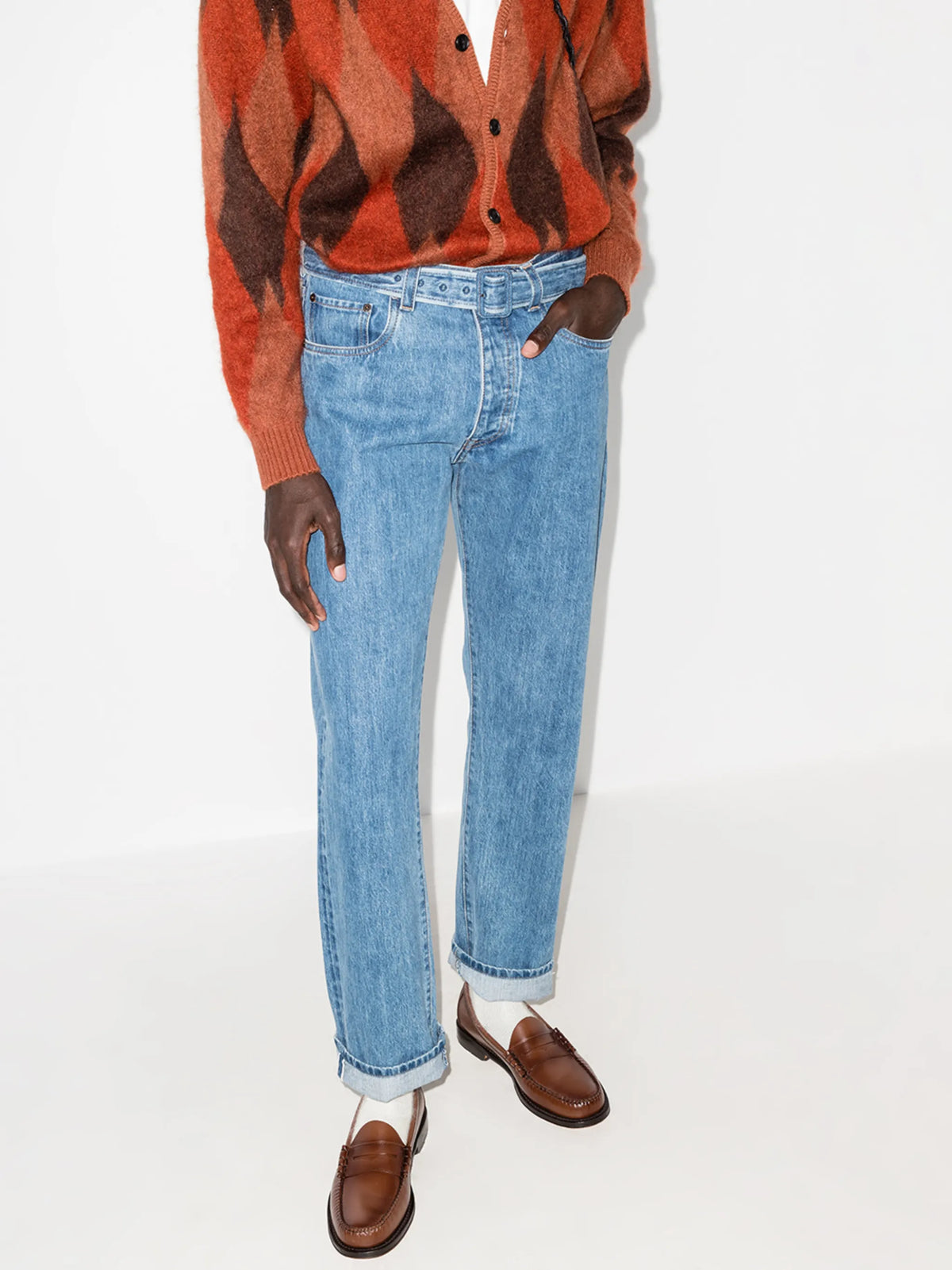 Weejuns Larson Penny loafers in brown leather