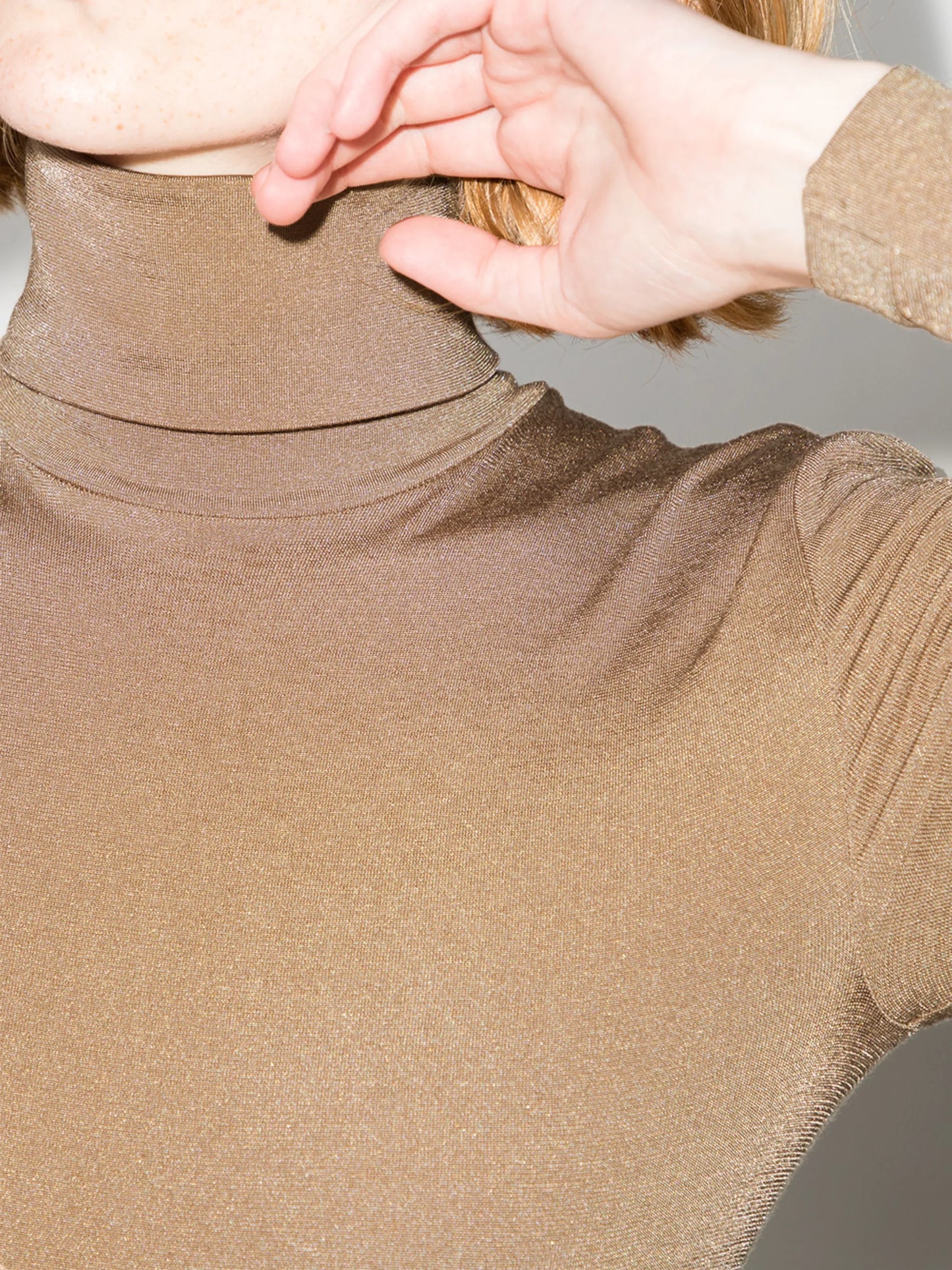 Colorado turtleneck thong bodysuit
