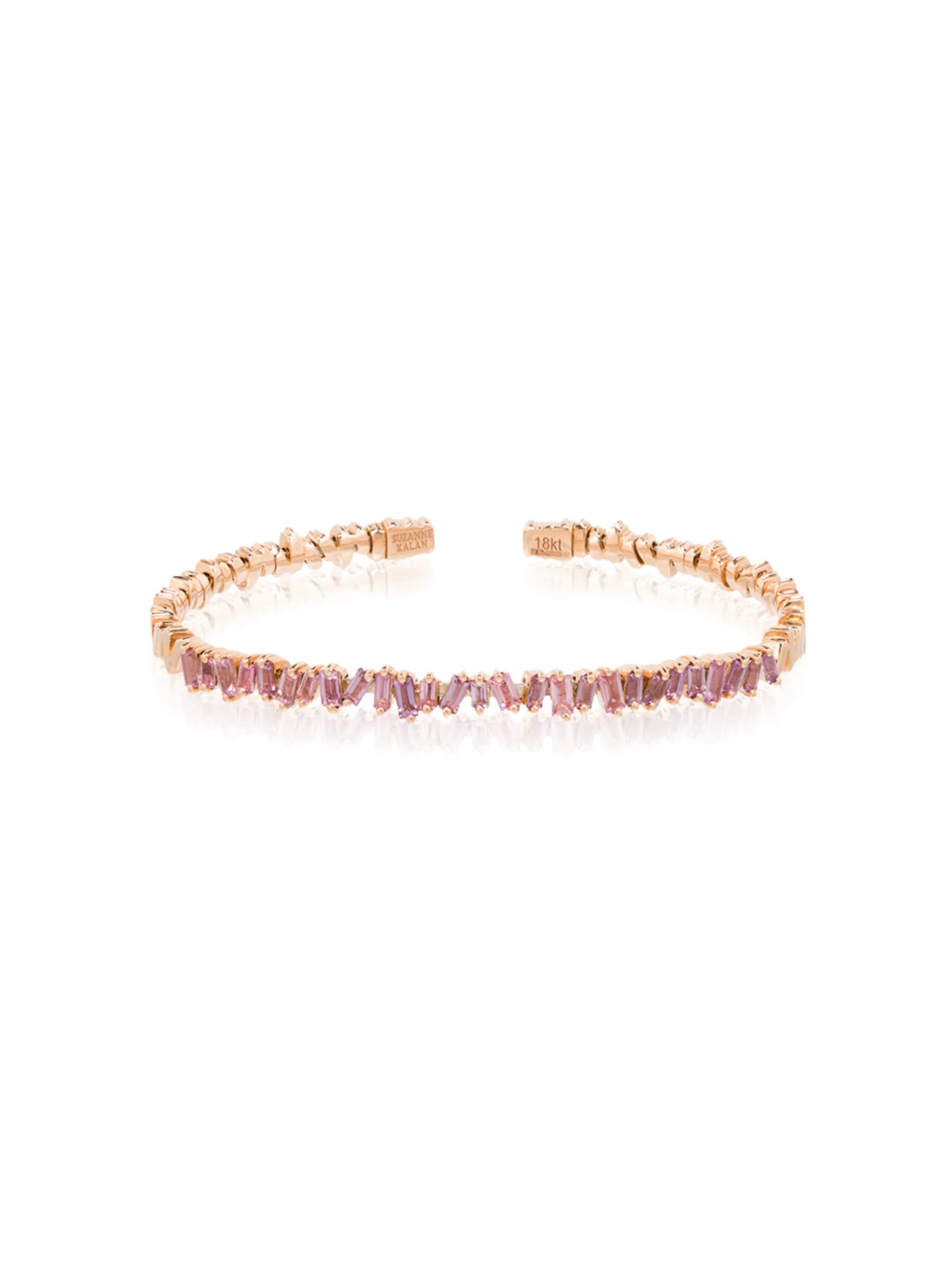 18kt gold Firework sapphire bracelet