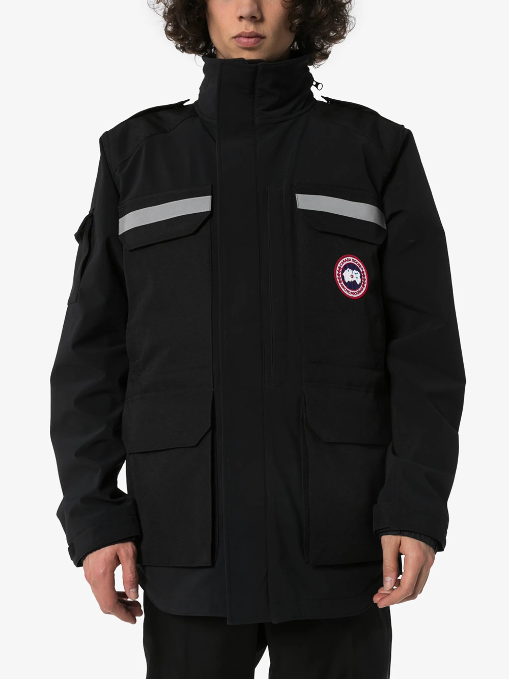 Photojournalist hooded jacket