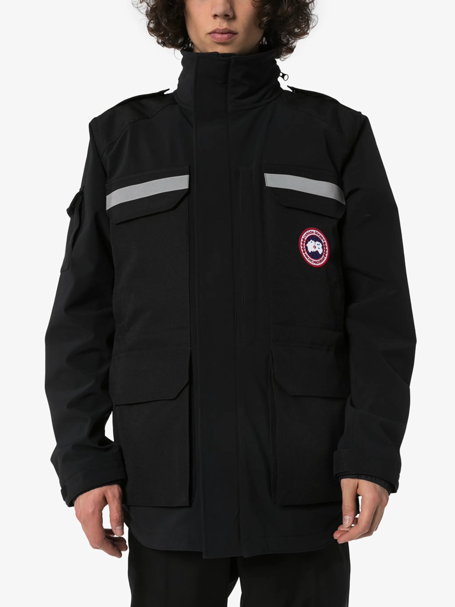 Photojournalist hooded jacket