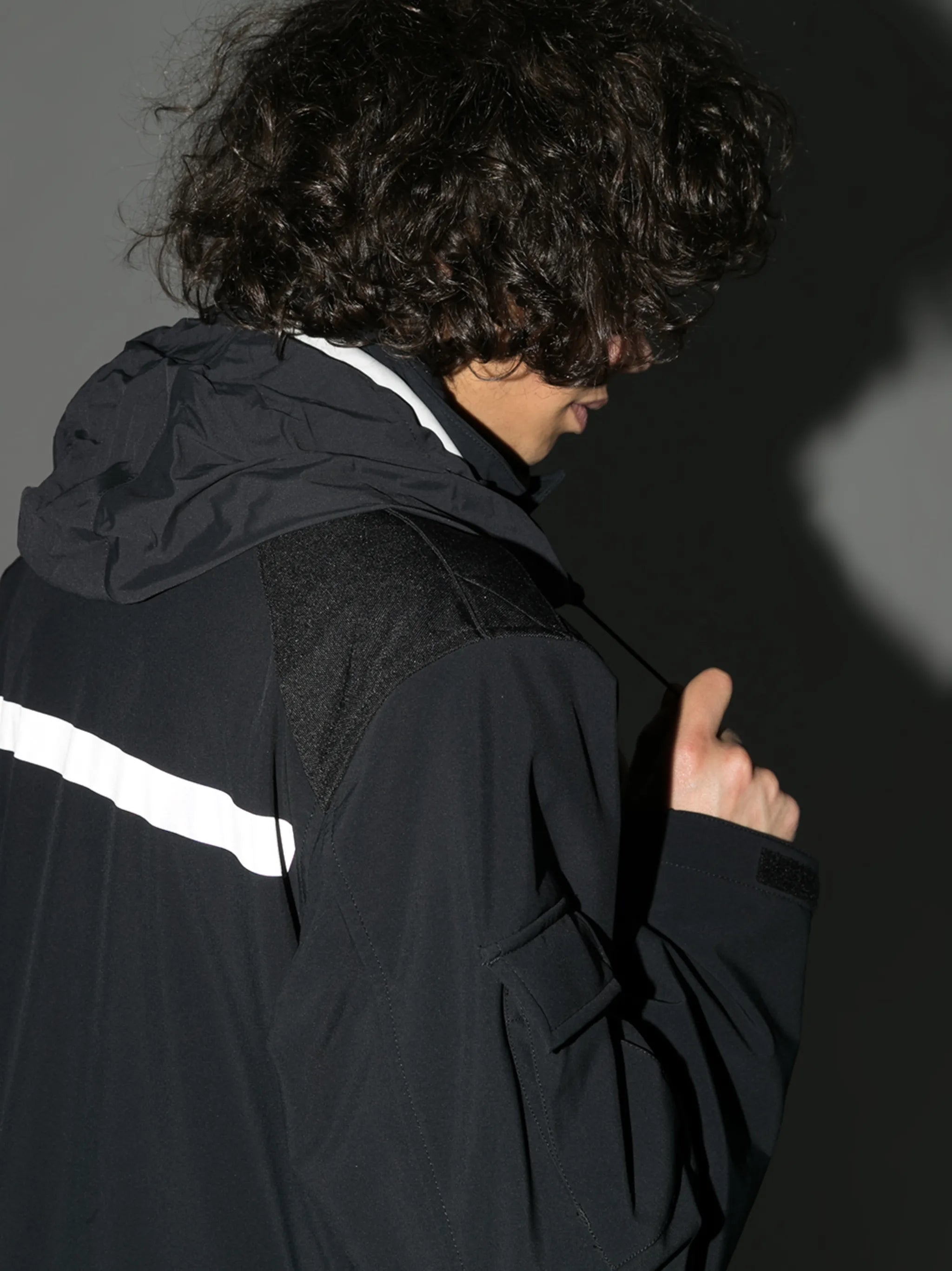 Photojournalist hooded jacket