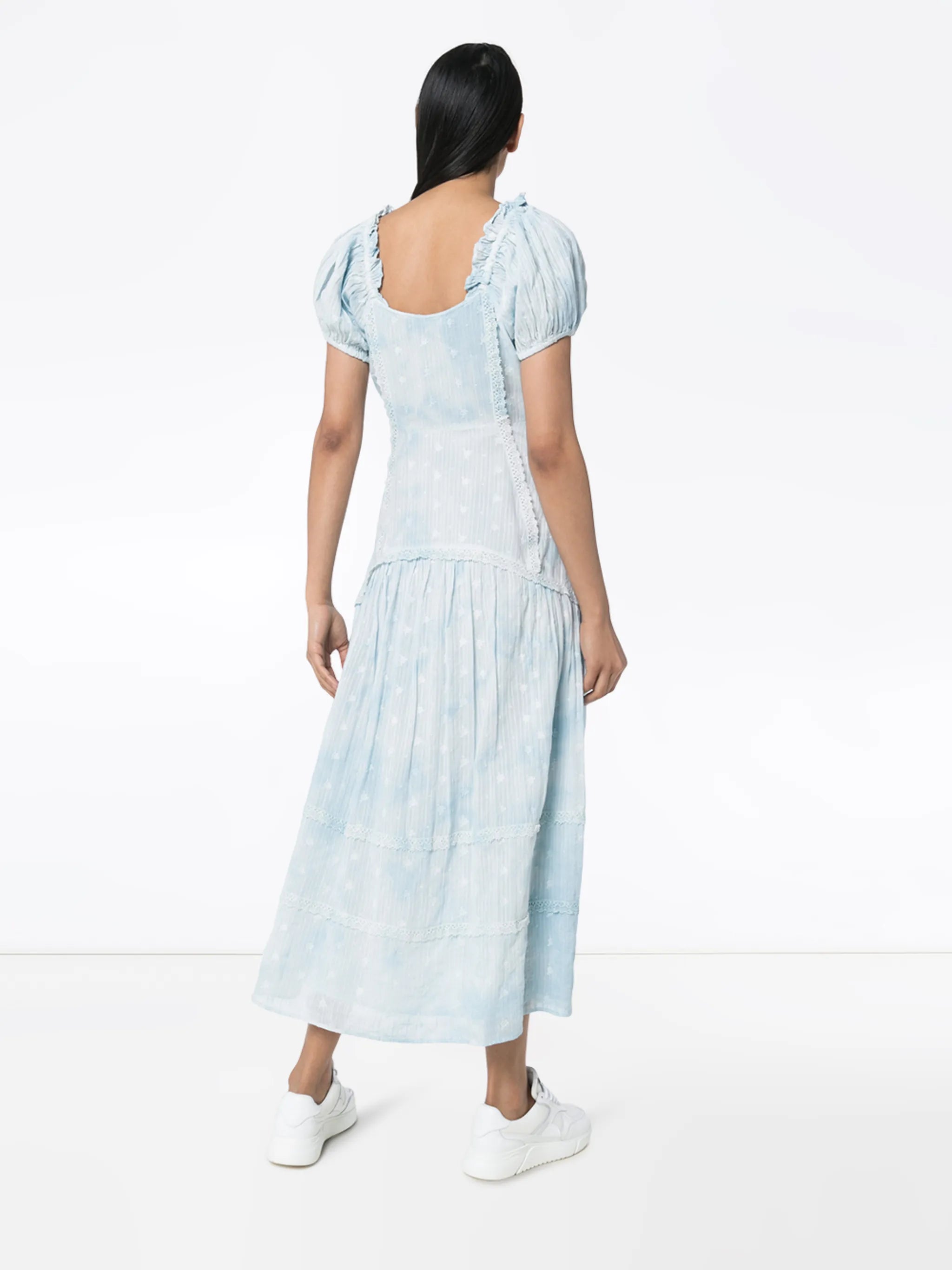 Jeanette pleated dress