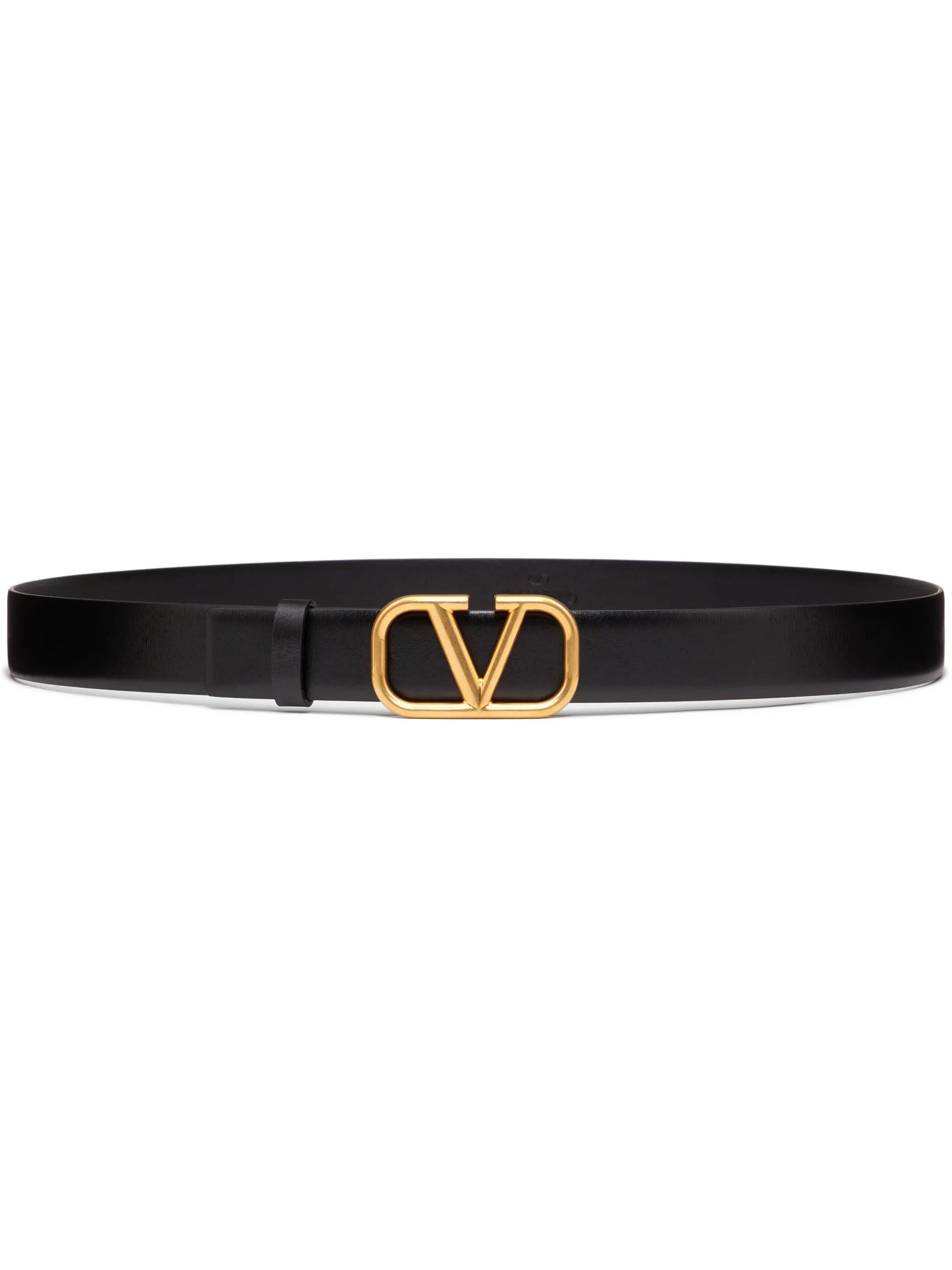 VLogo Signature leather belt