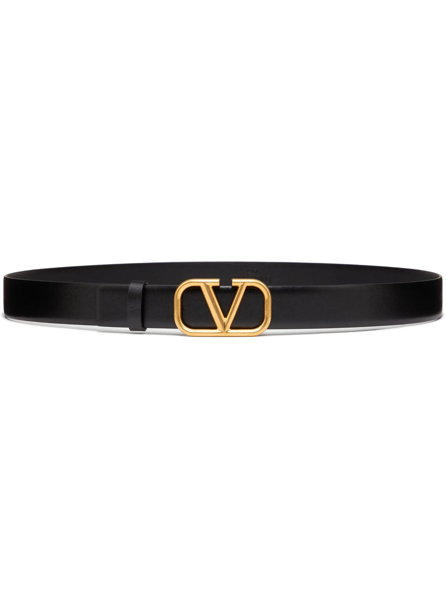 VLogo Signature leather belt