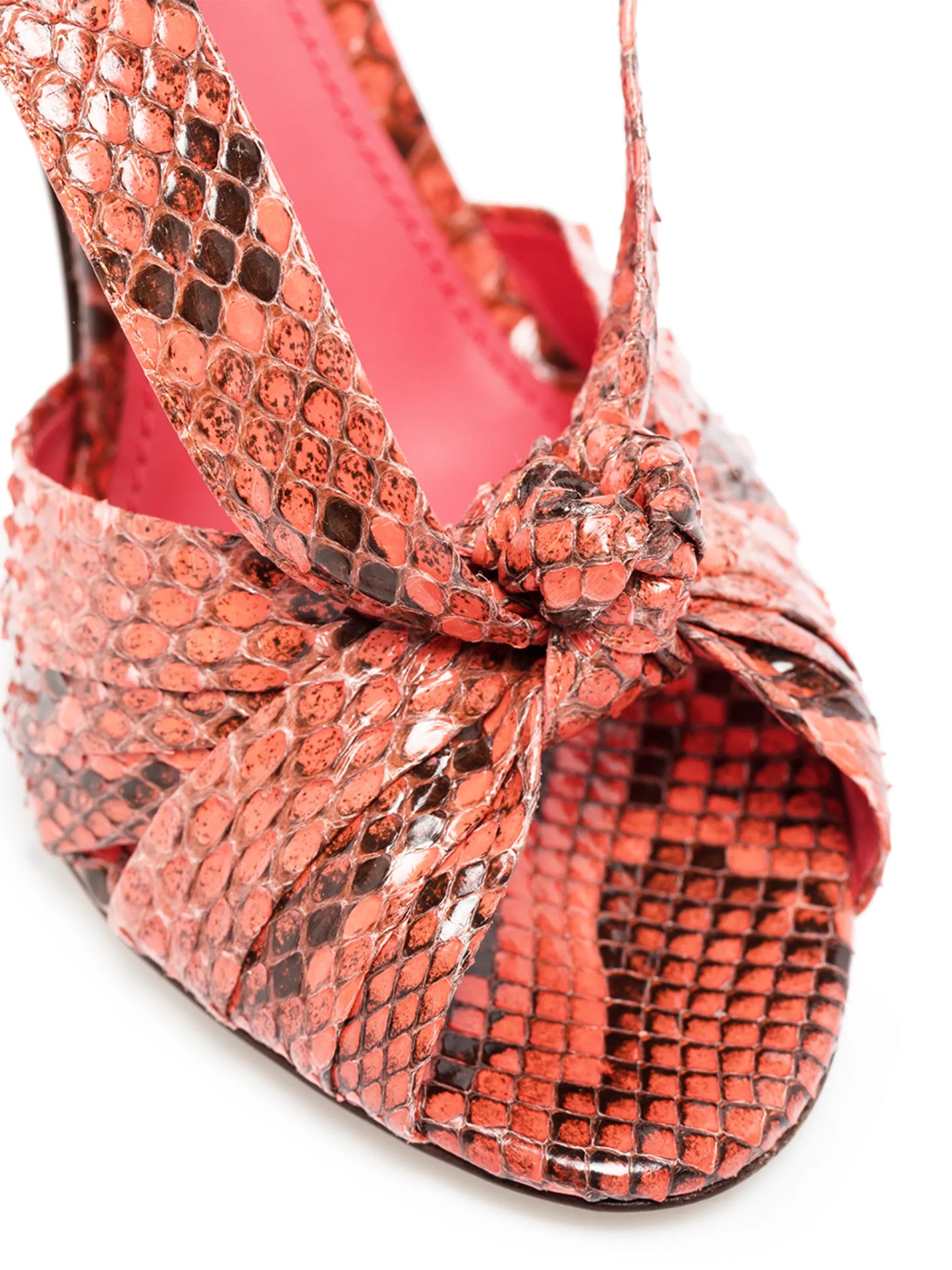 105mm python-effect sandals