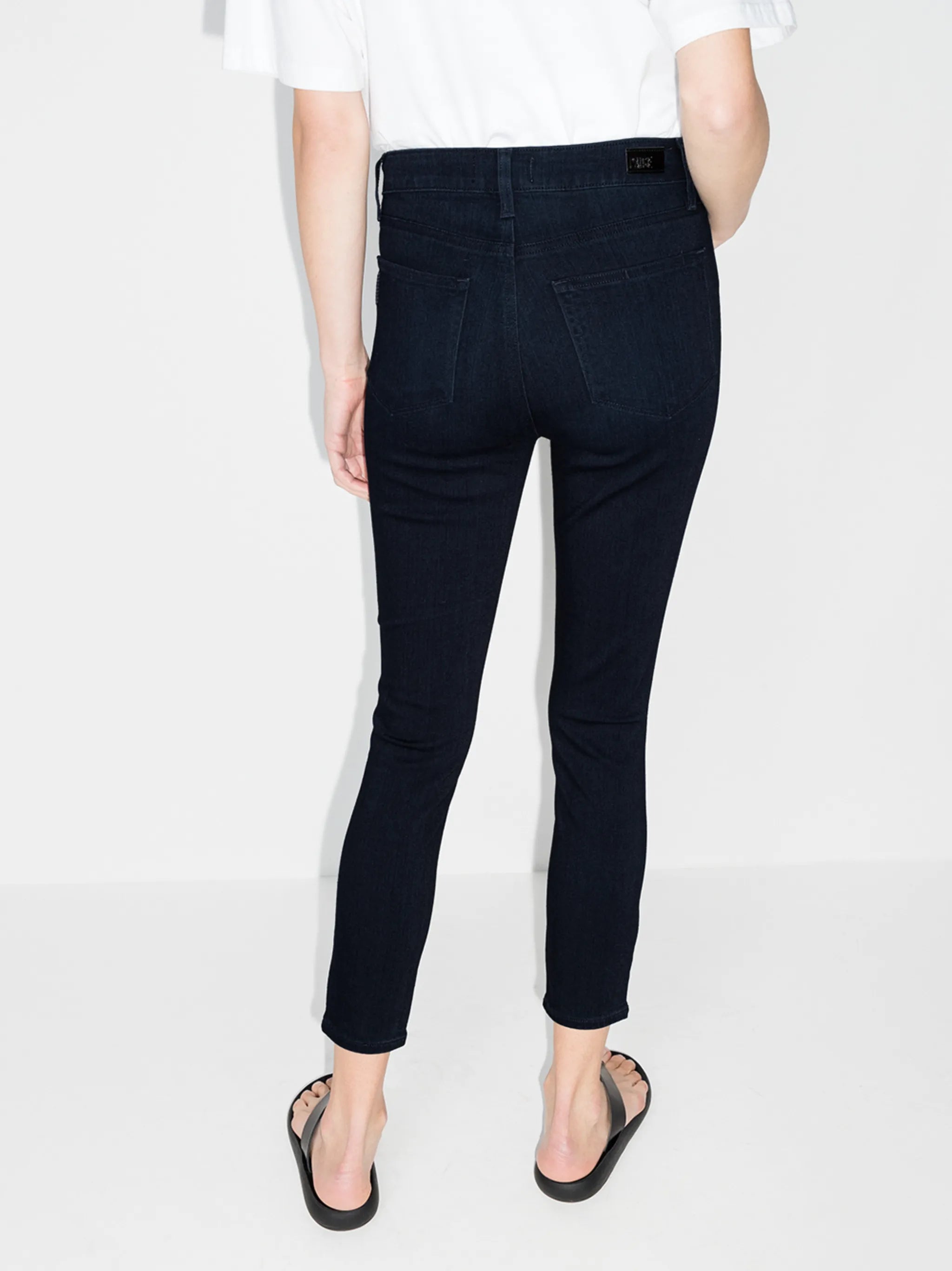 Margot high-rise cropped jeans
