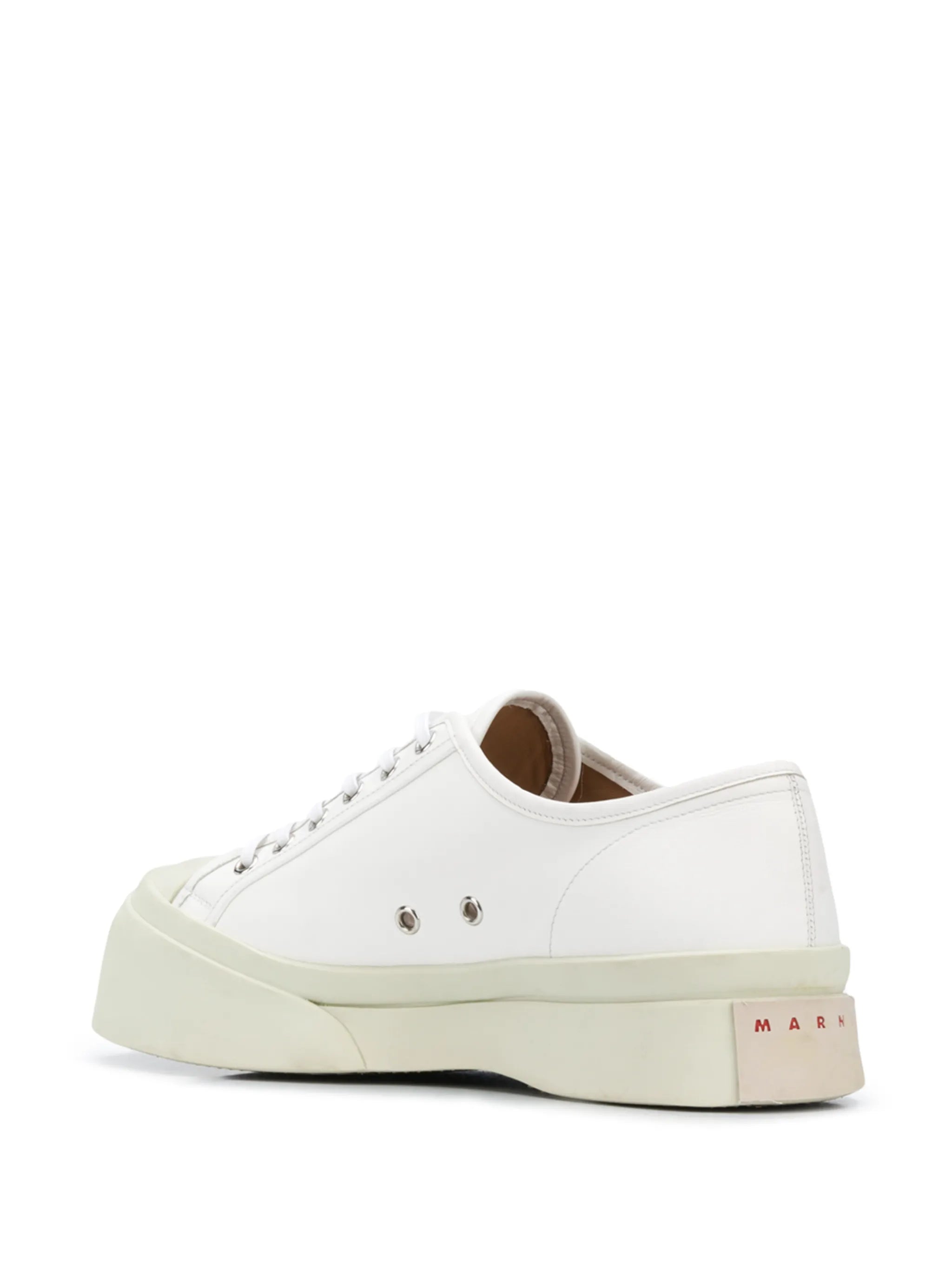 Pablo leather flatform sneakers