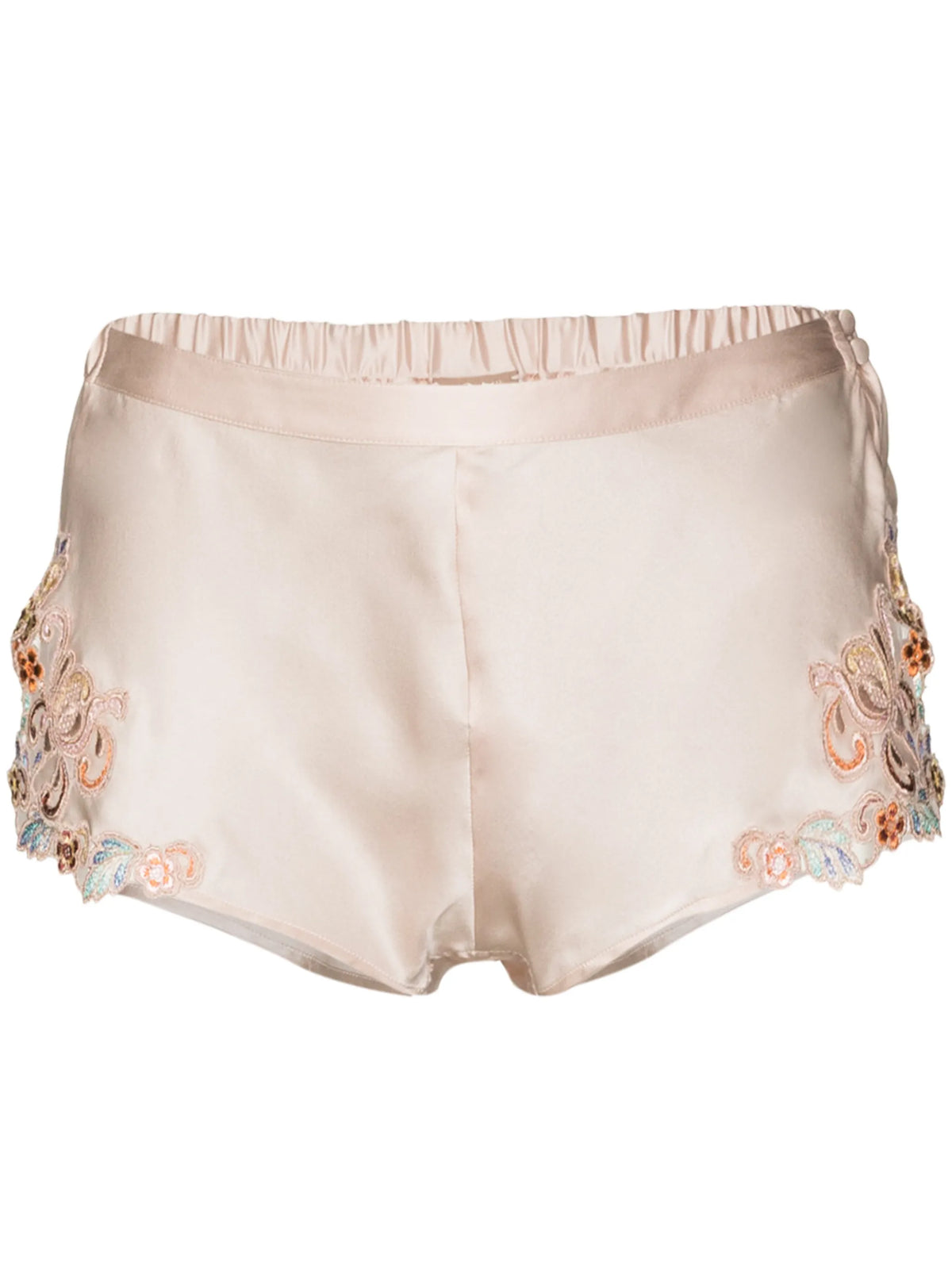 Maison silk shorts