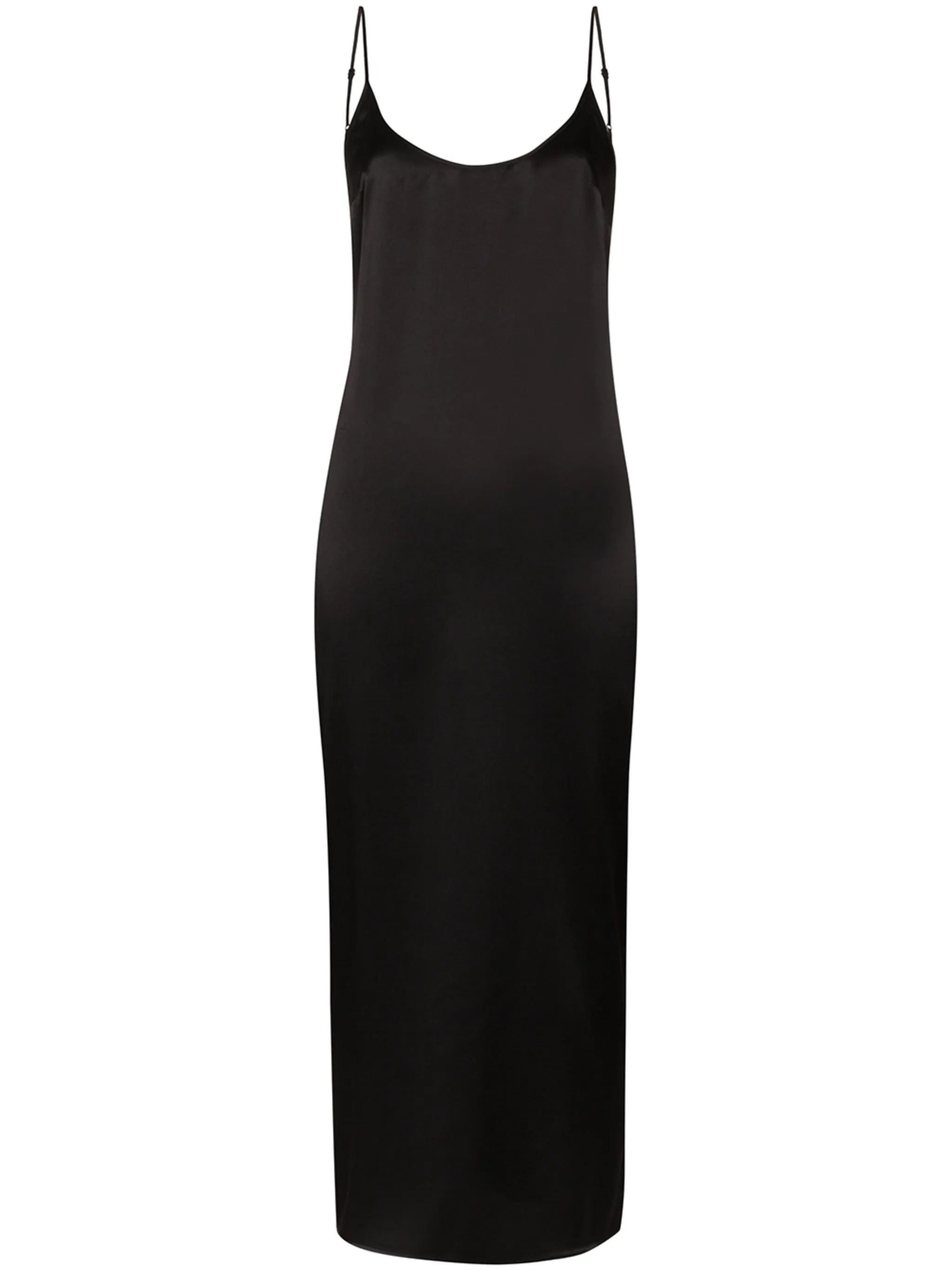 silk slip dress