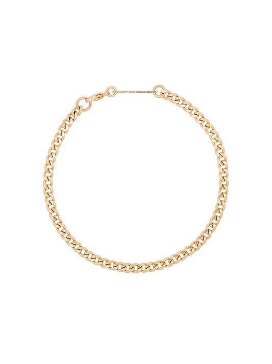 14kt gold chain bracelet