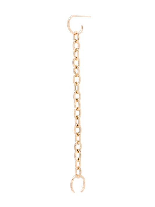 14kt gold chain earcuff