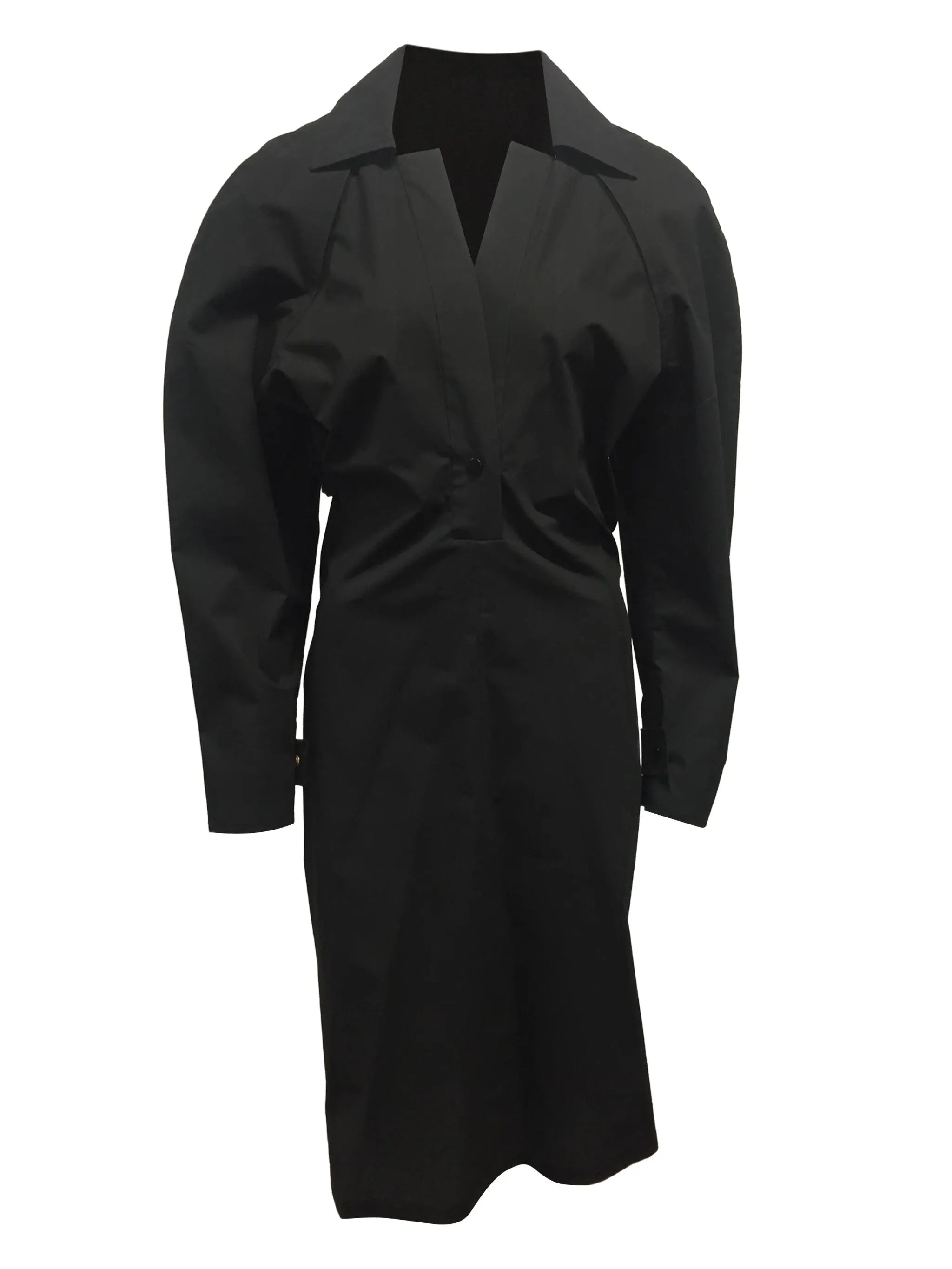 trench-style dress