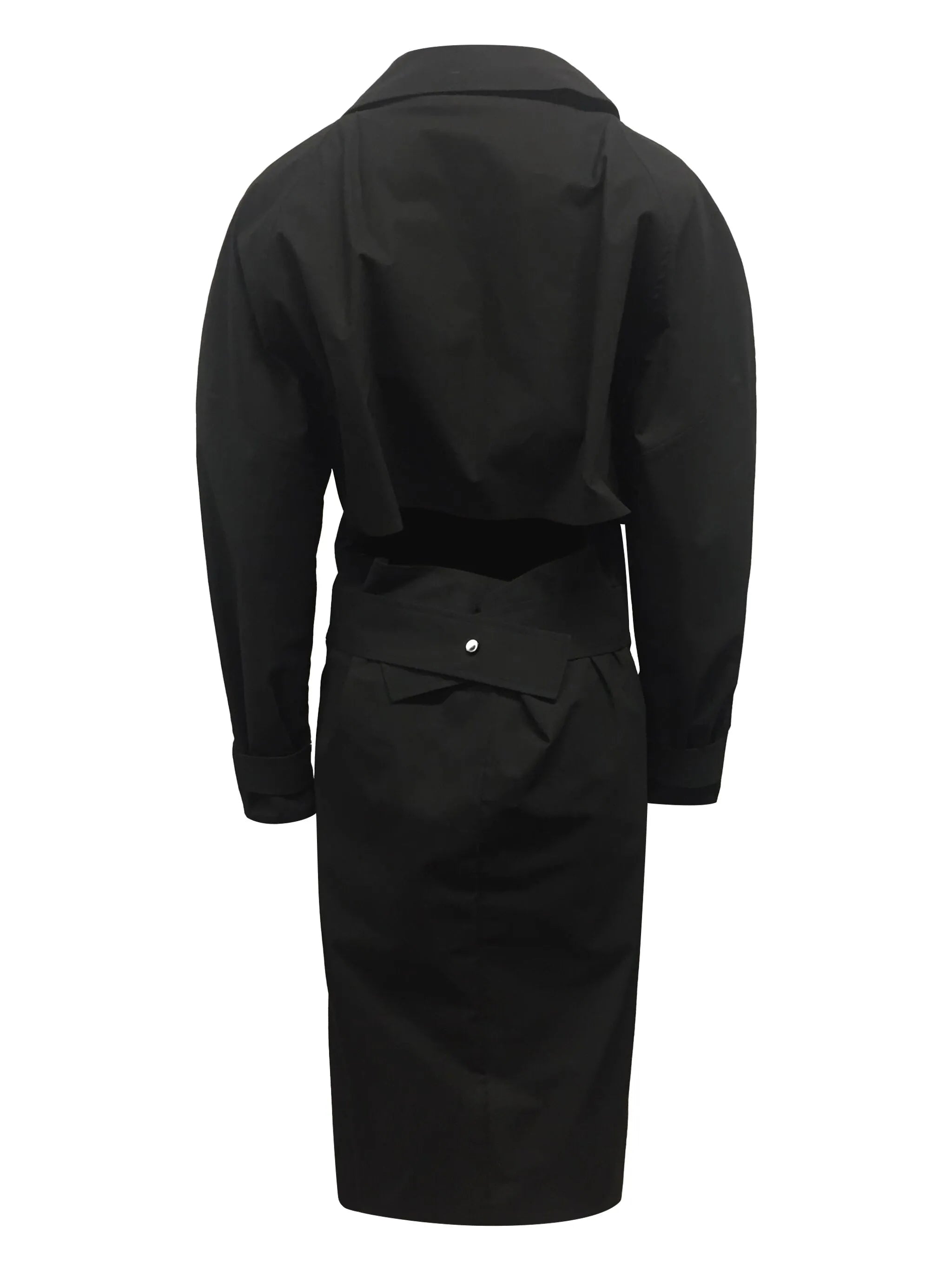 trench-style dress
