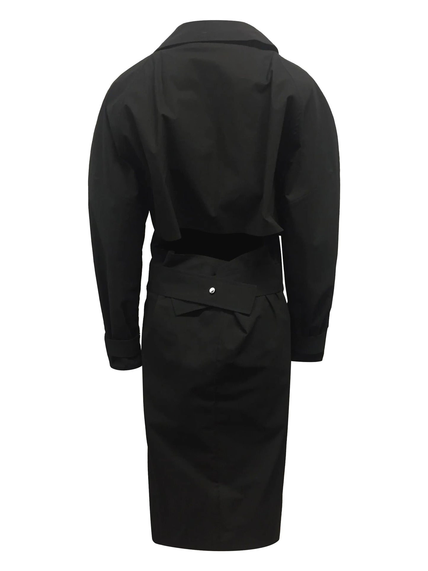 trench-style dress