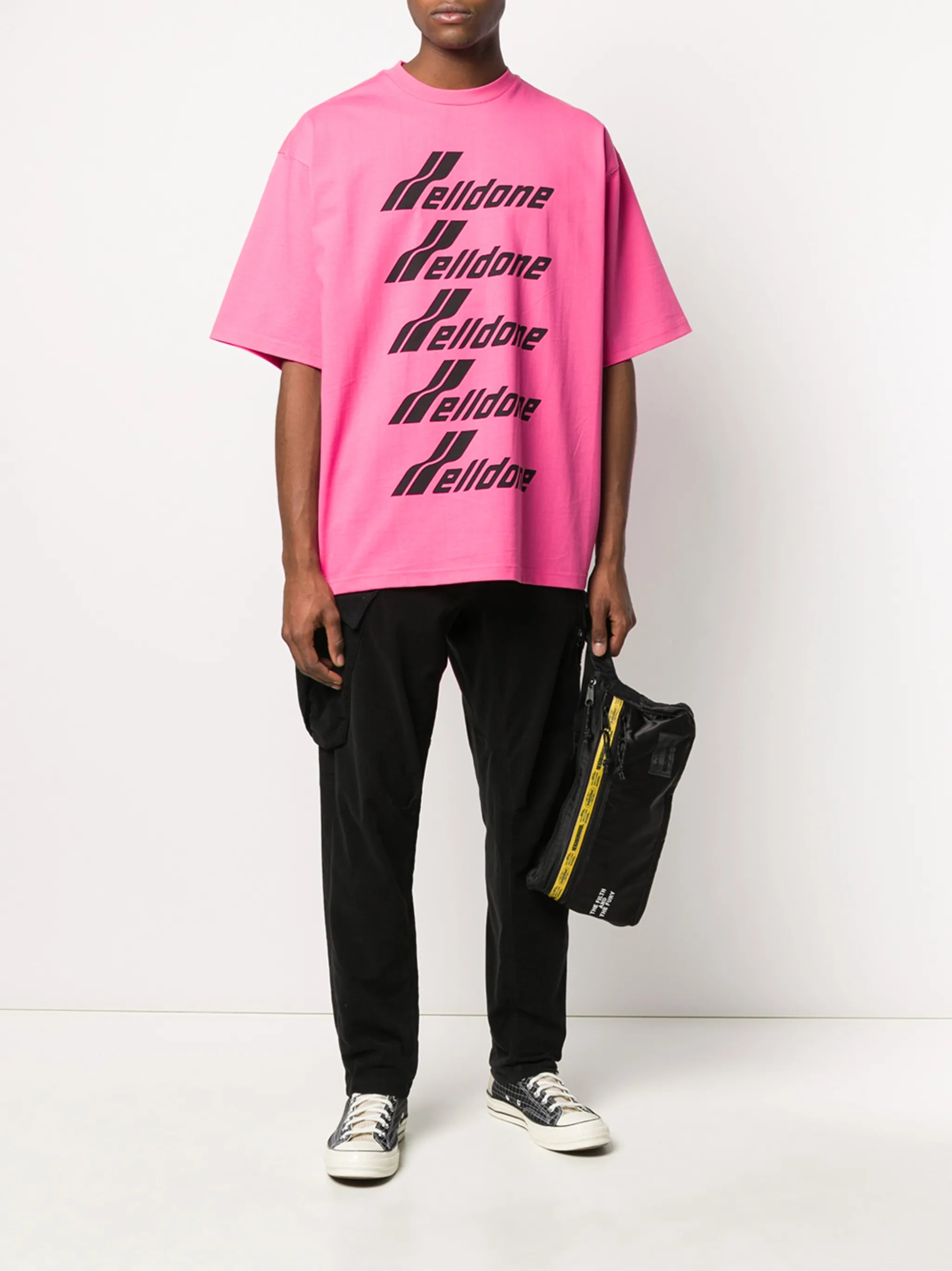oversized logo-print T-shirt