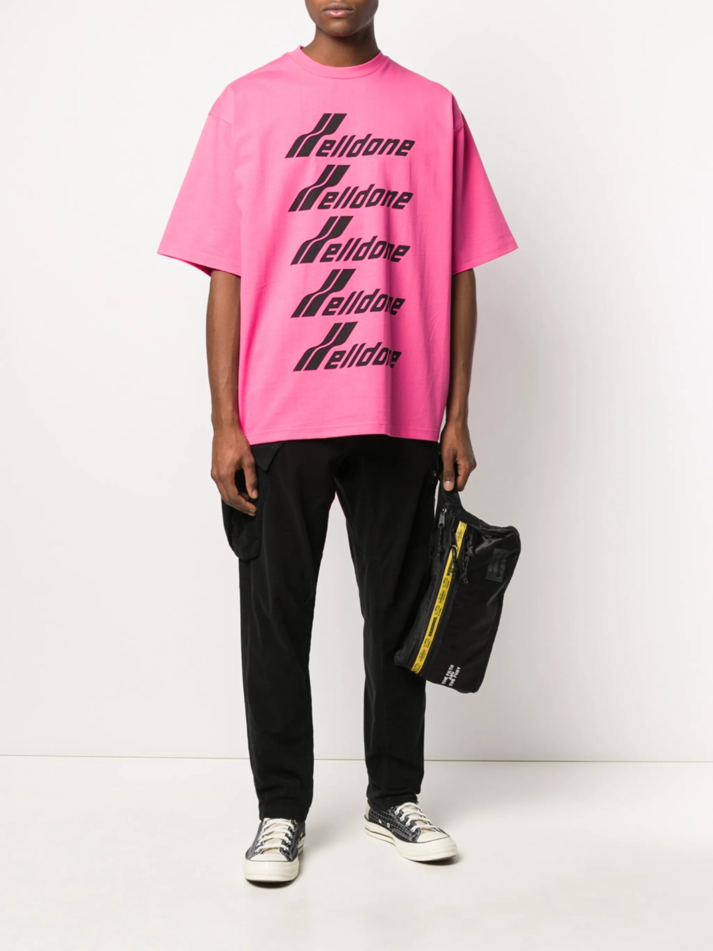 oversized logo-print T-shirt