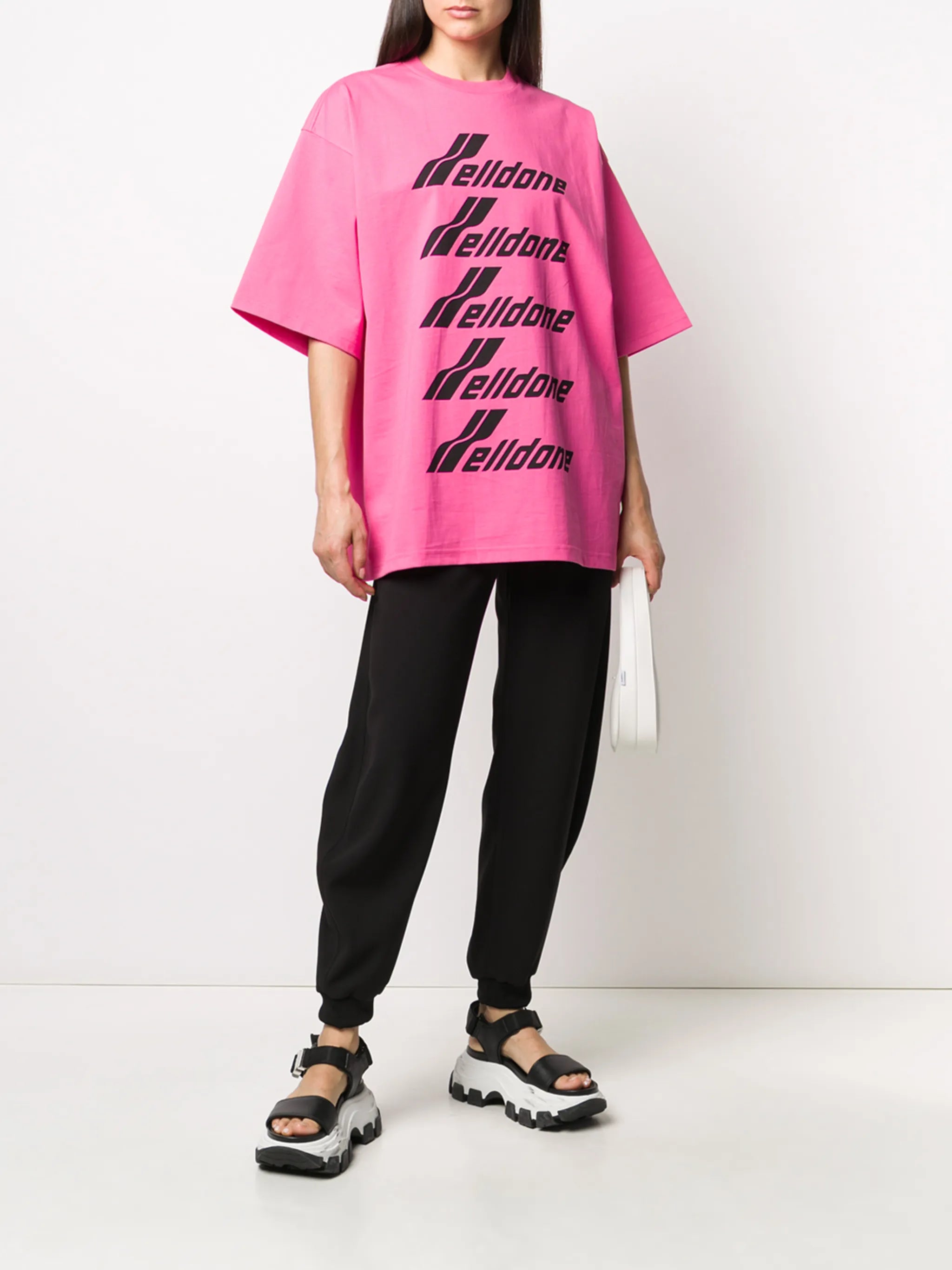 oversized logo-print T-shirt